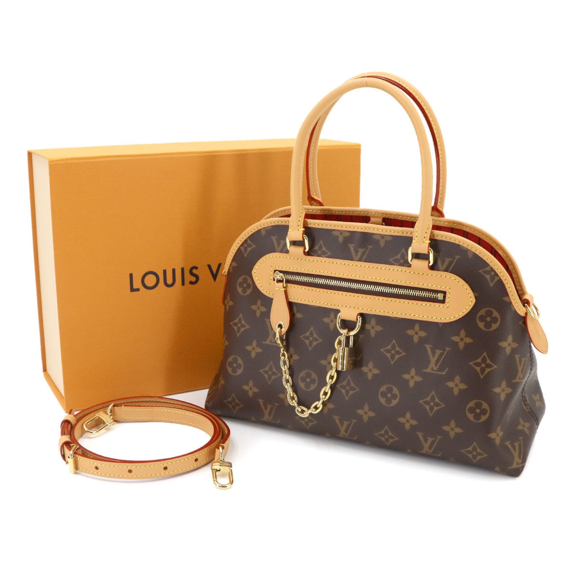 Louis Vuitton Brown Monogram Monogram Handbag (Pre-Owned)