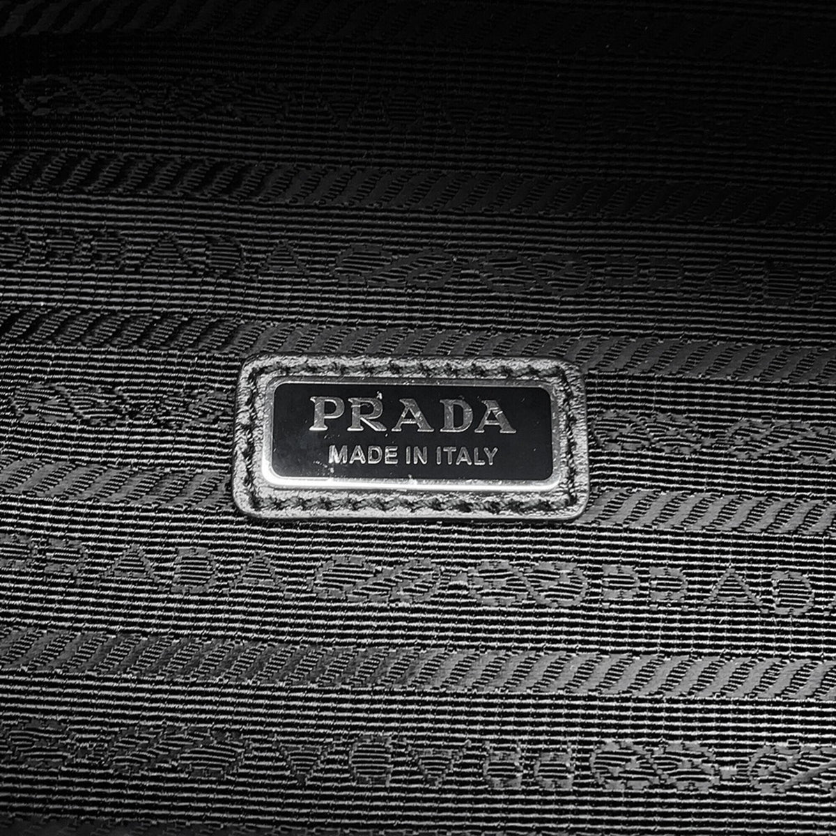 Prada Black Leather Handbag Shoulder Bag Sling Bag (Pre-Owned)