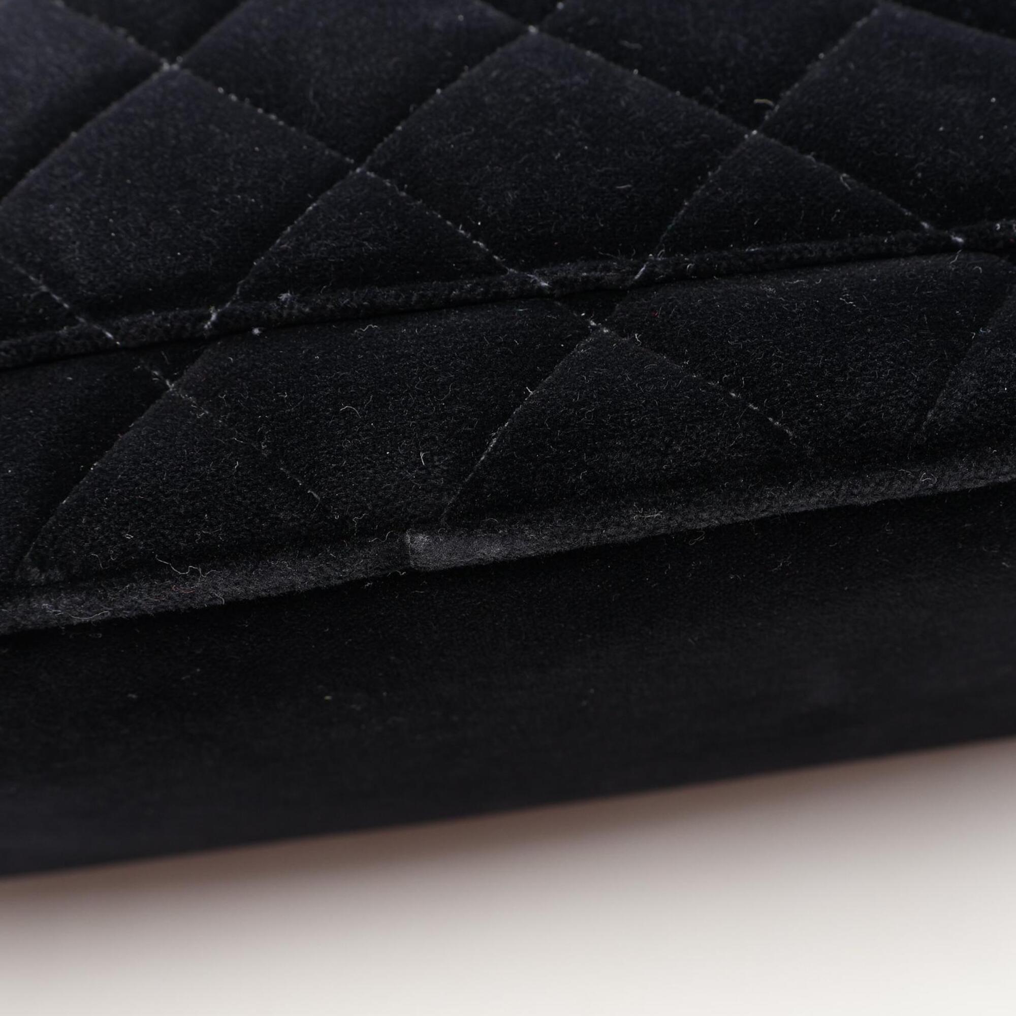 Chanel Black Fabric Handbag Tote Bag (Pre-Owned)