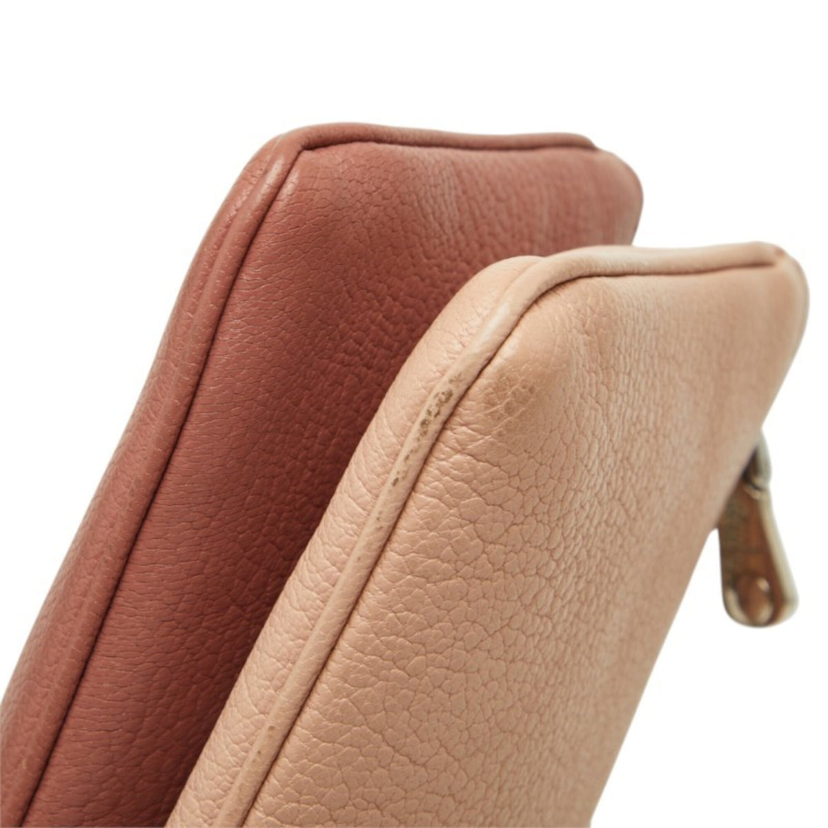 Miu Miu Pink Leather Metal Shoulder Bag (Pre-Owned)