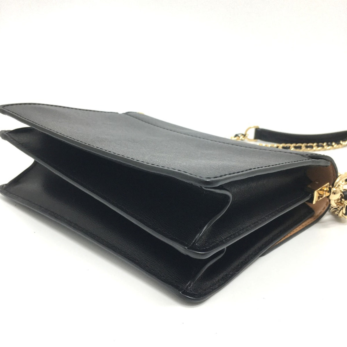 Tory Burch Black Leather Shoulder Bag (Pre-Owned)