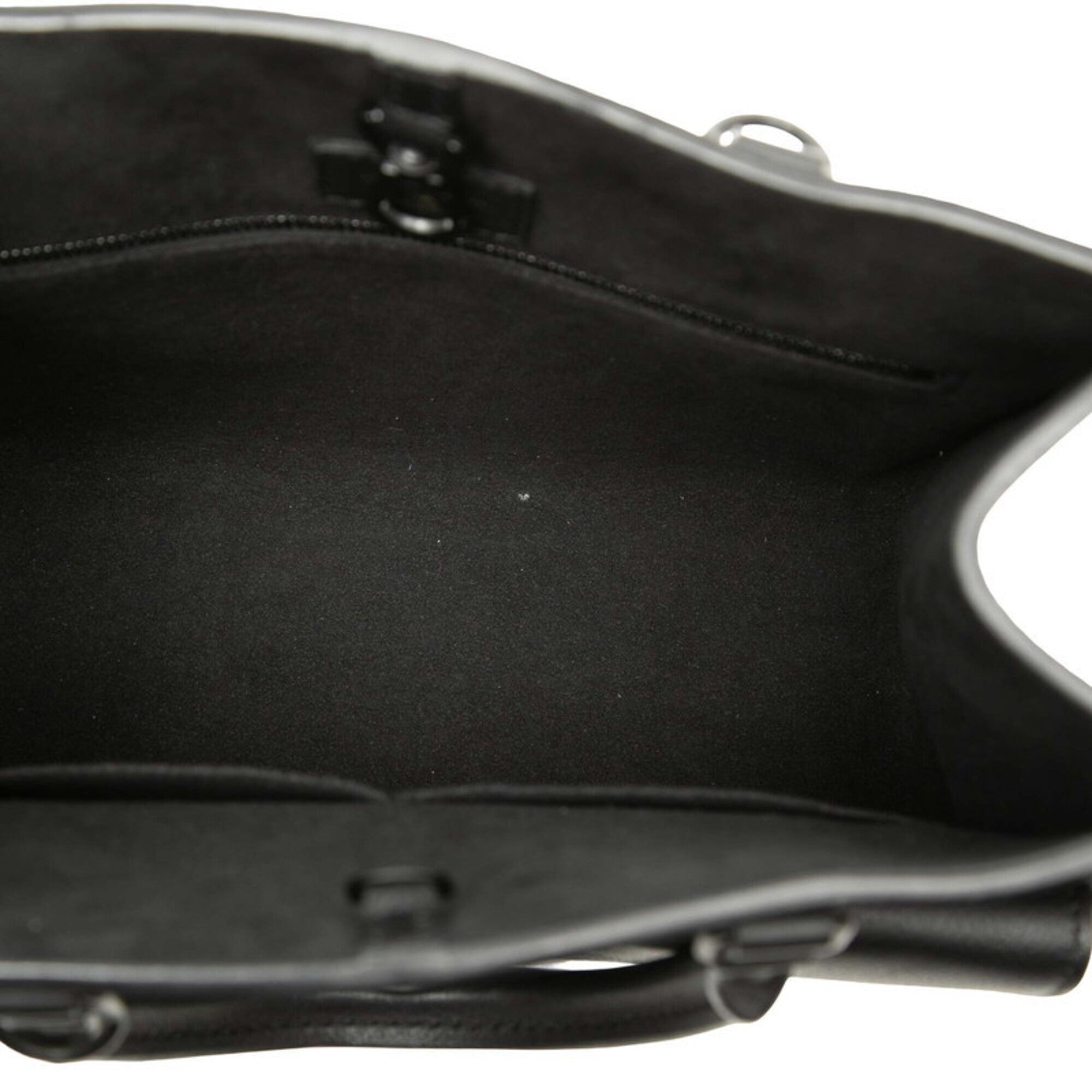 Louis Vuitton Black Noir Leather Handbag (Pre-Owned)