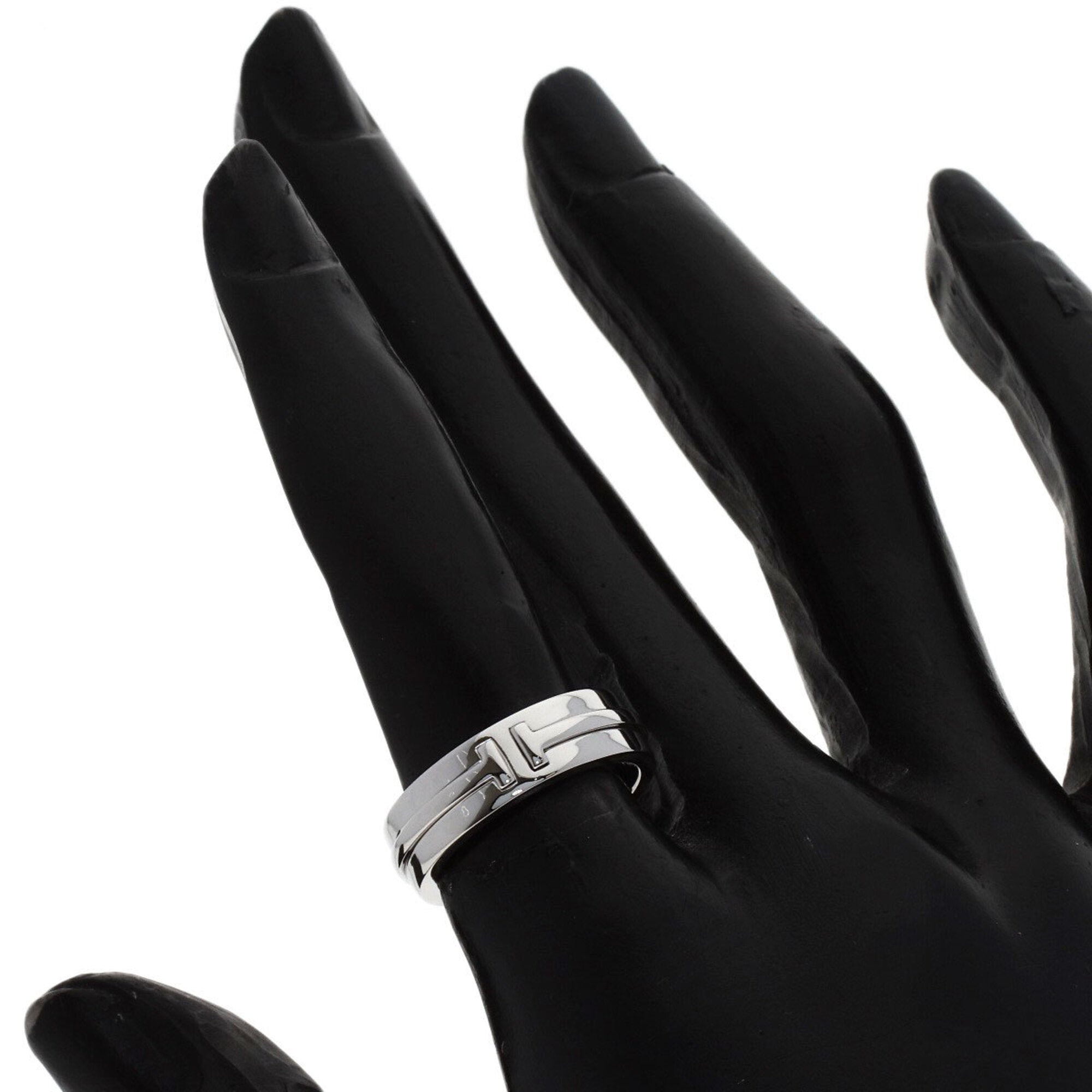 Tiffany White Gold (18K) Band Ring (Pre-Owned)