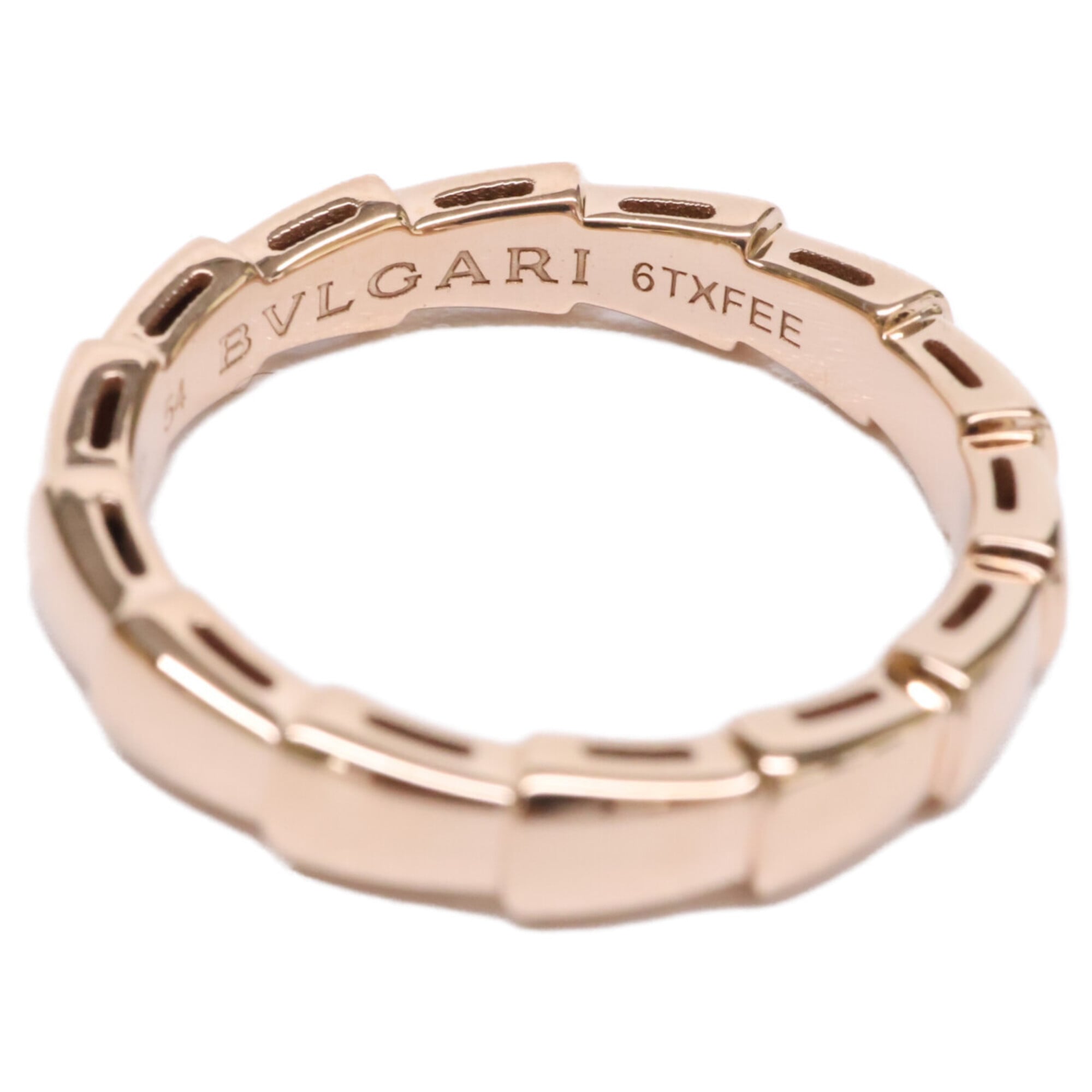Bvlgari Yellow Gold Yellow Gold (18K) Band Ring (Pre-Owned)