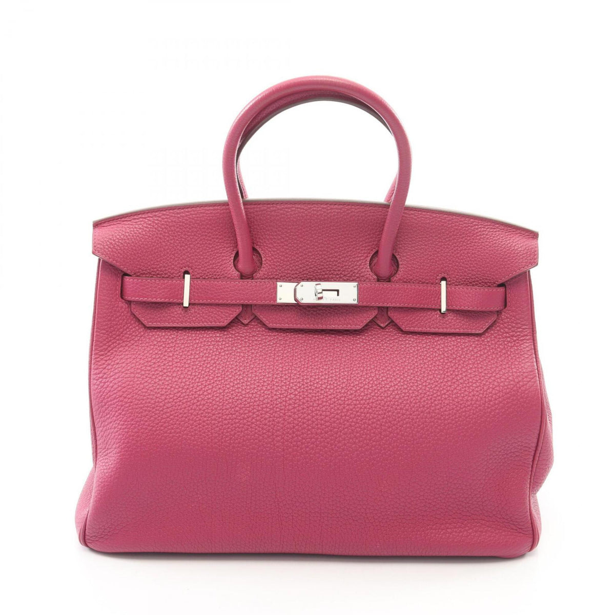 Hermes Pink Togo Leather Handbag (Pre-Owned)