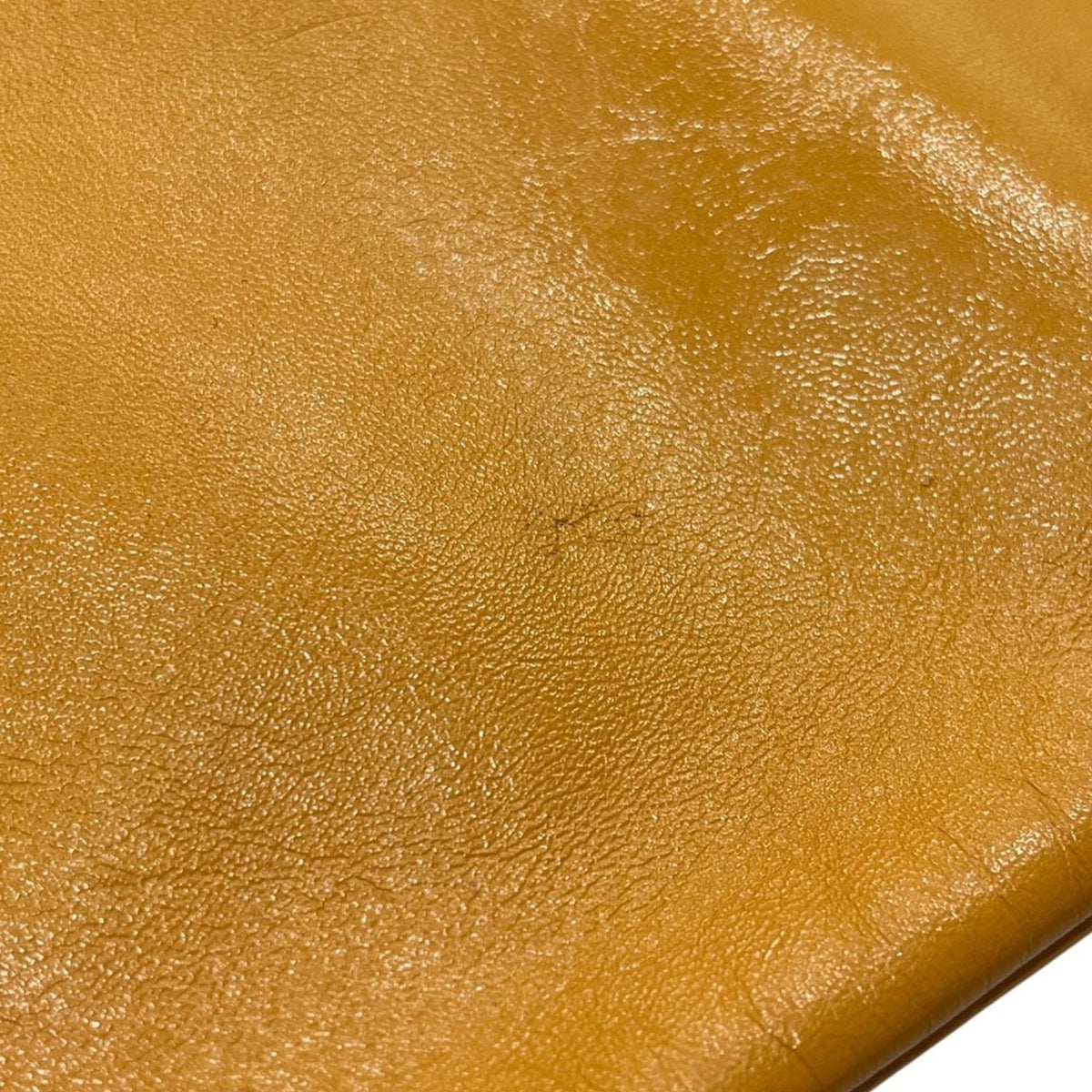 Hermes Yellow Swift Leather Pochette Shoulder Bag (Pre-Owned)