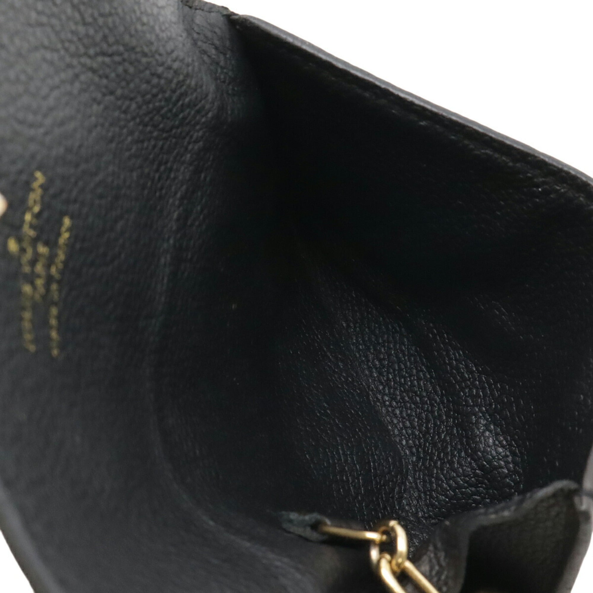 Louis Vuitton Black Noir Monogram Empreinte Coin Purse/Coin Case (Pre-Owned)