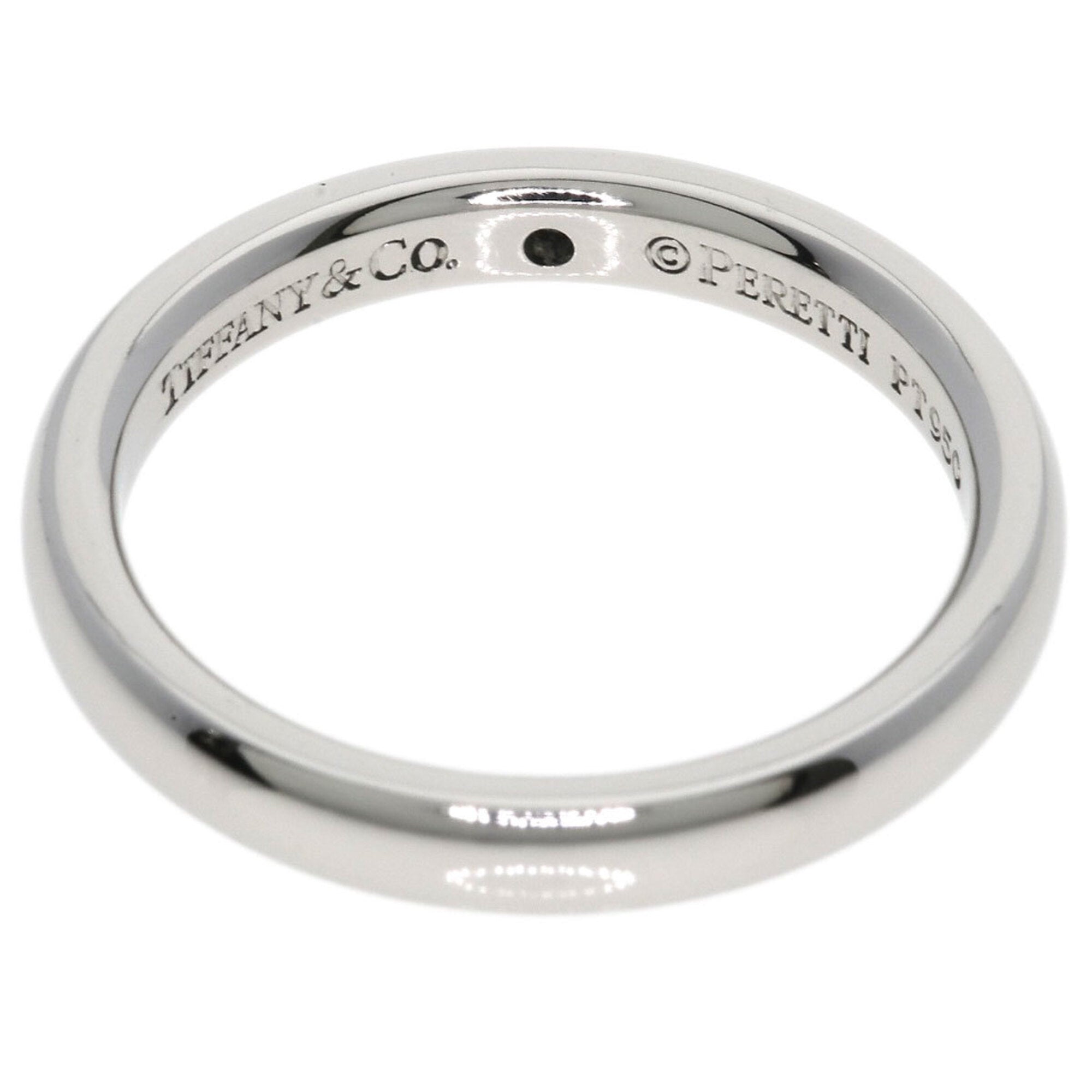 Tiffany Platinum 950 Band Ring (Pre-Owned)