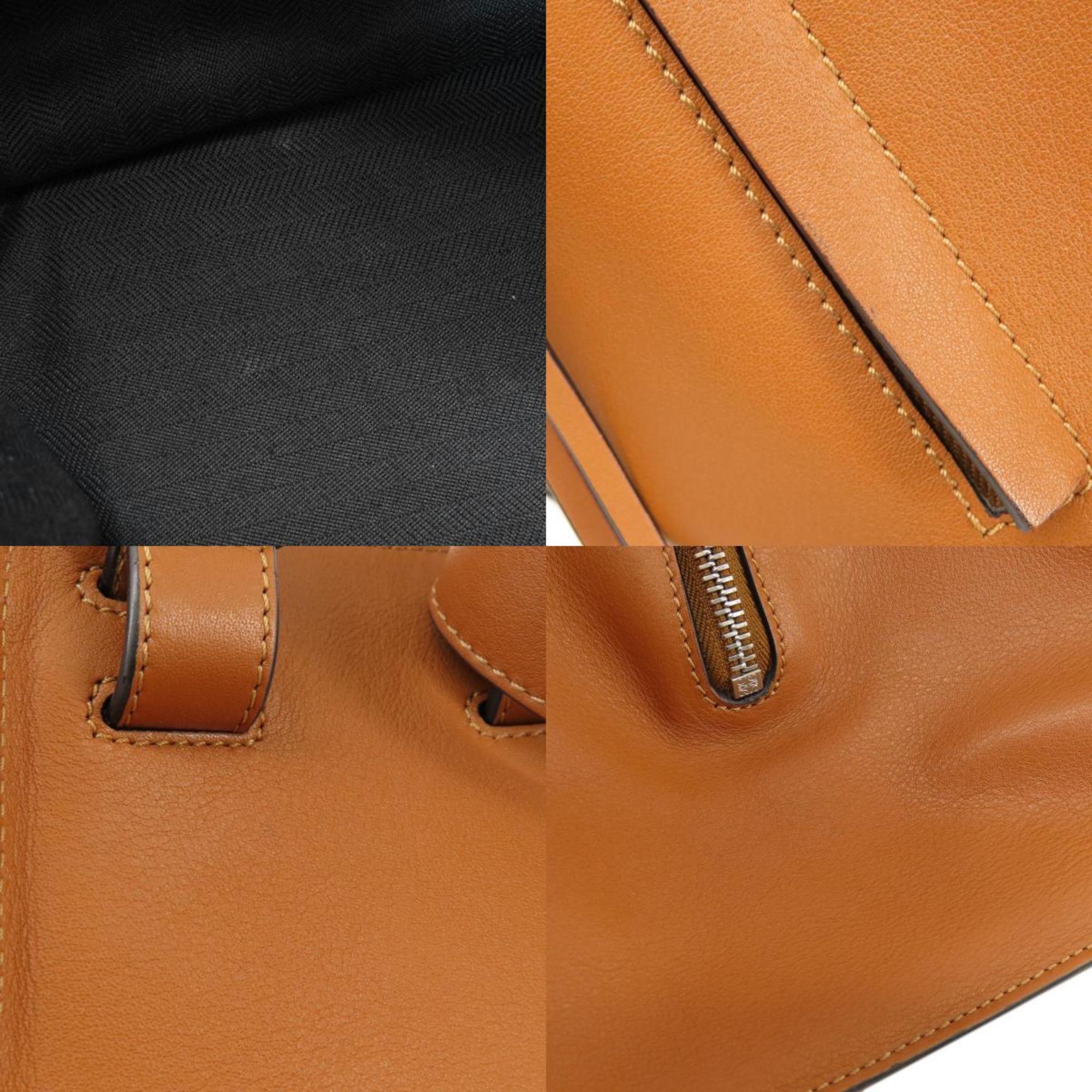 Loewe Hammock Brown Leather Handbag (Pre-Owned)