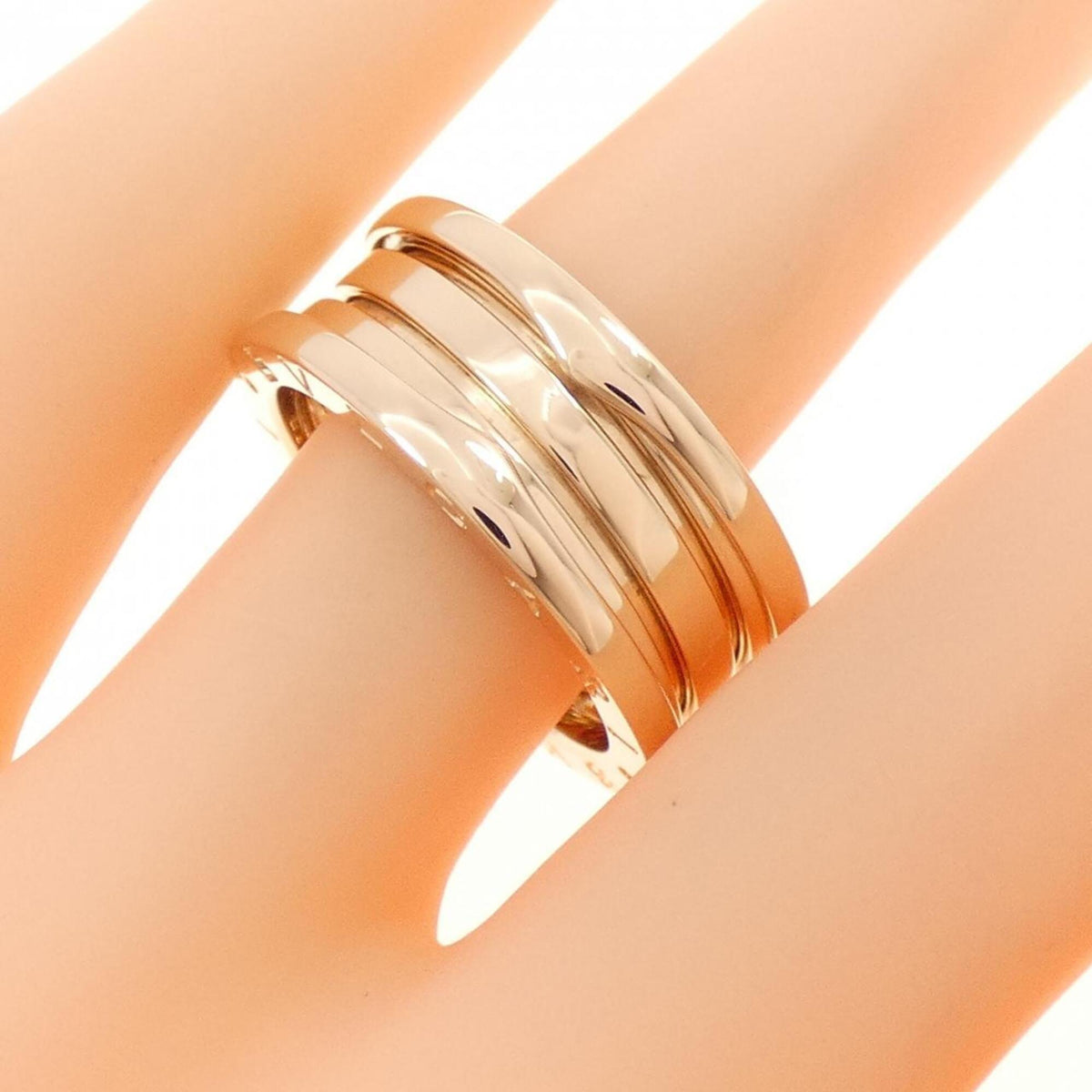 Bvlgari Pink Gold (18K) Band Ring (Pre-Owned)
