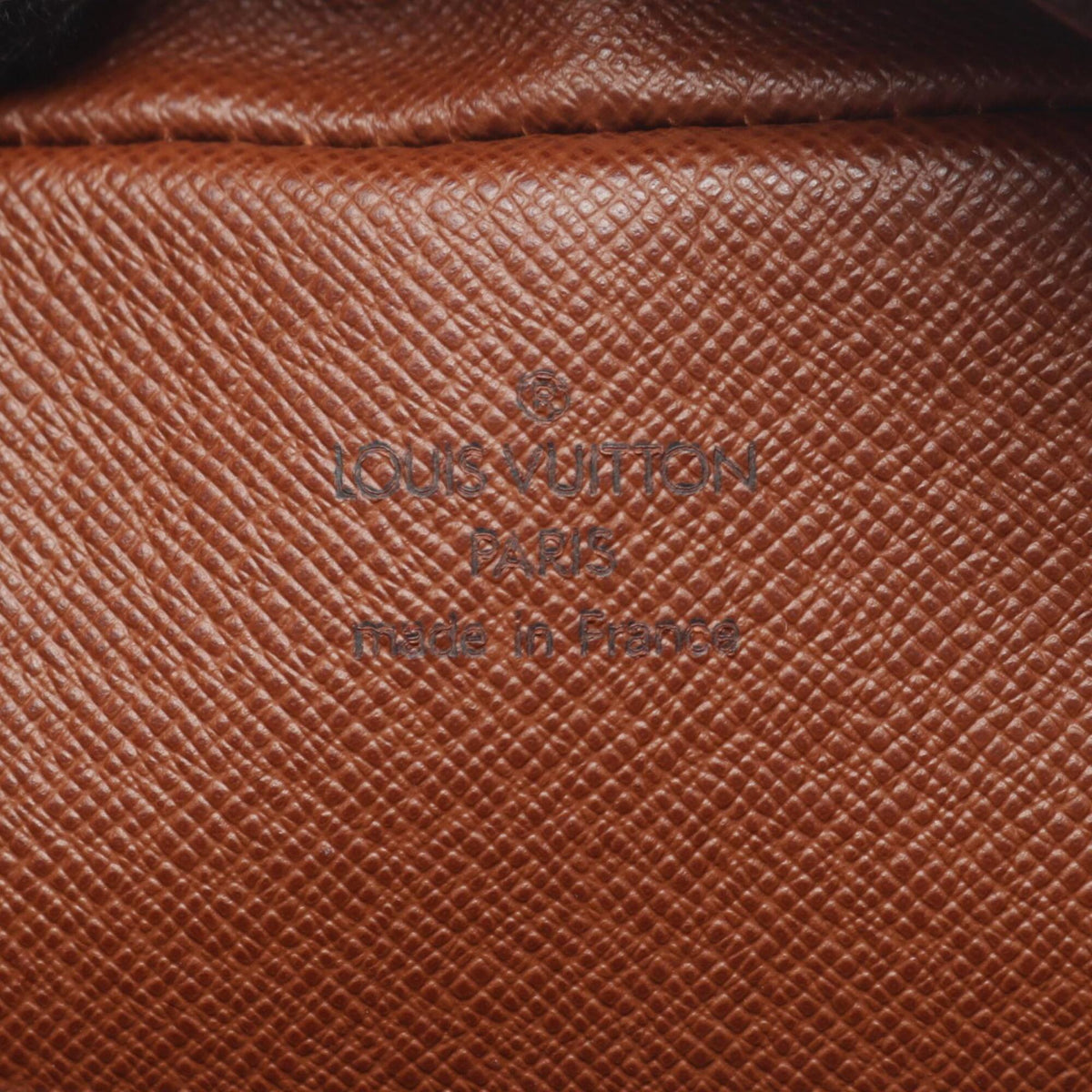 Louis Vuitton Brown Coated Canvas Monogram Leather Handbag Shoulder Bag (Pre-Owned)