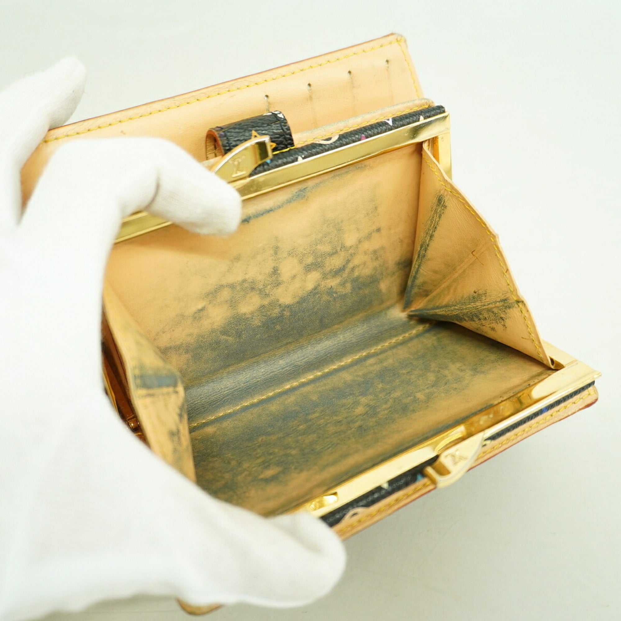 Louis Vuitton Noir Wallet (Bi-Fold) (Pre-Owned)