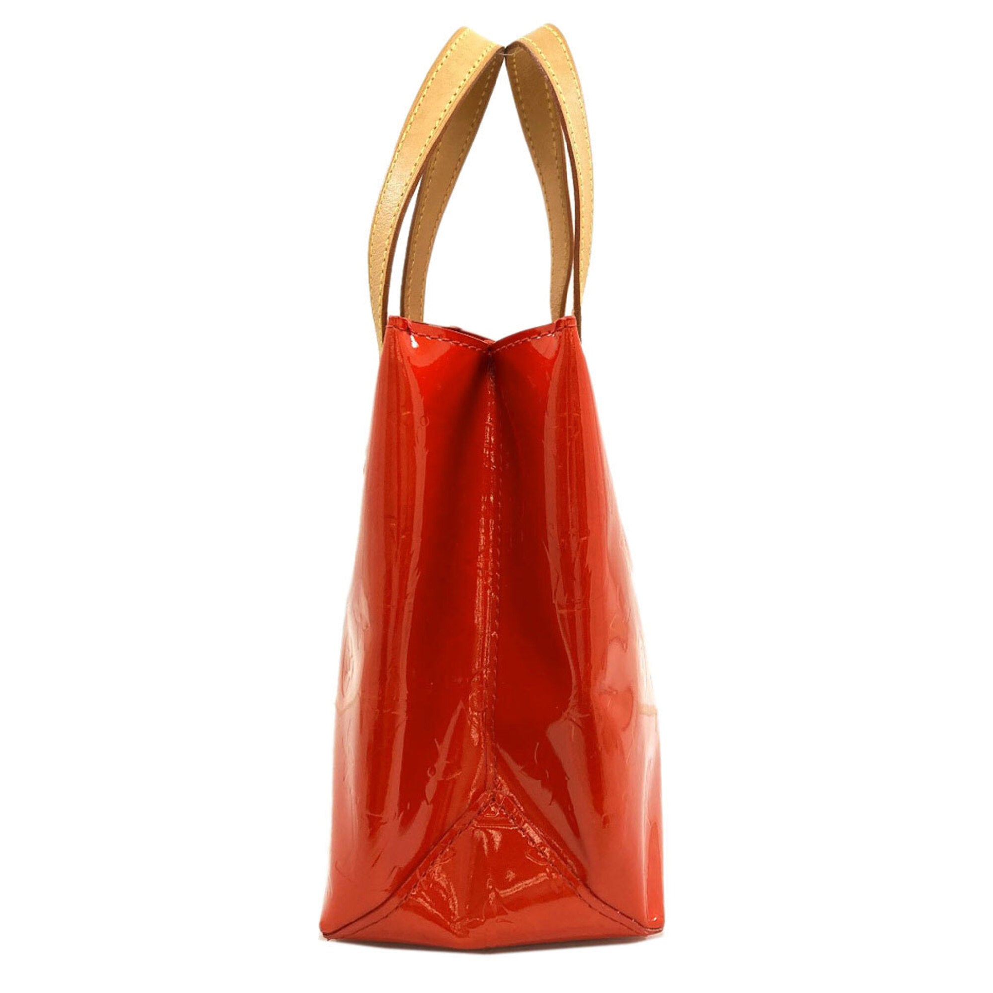 Louis Vuitton Vernis Red Color Vernis Handbag (Pre-Owned)
