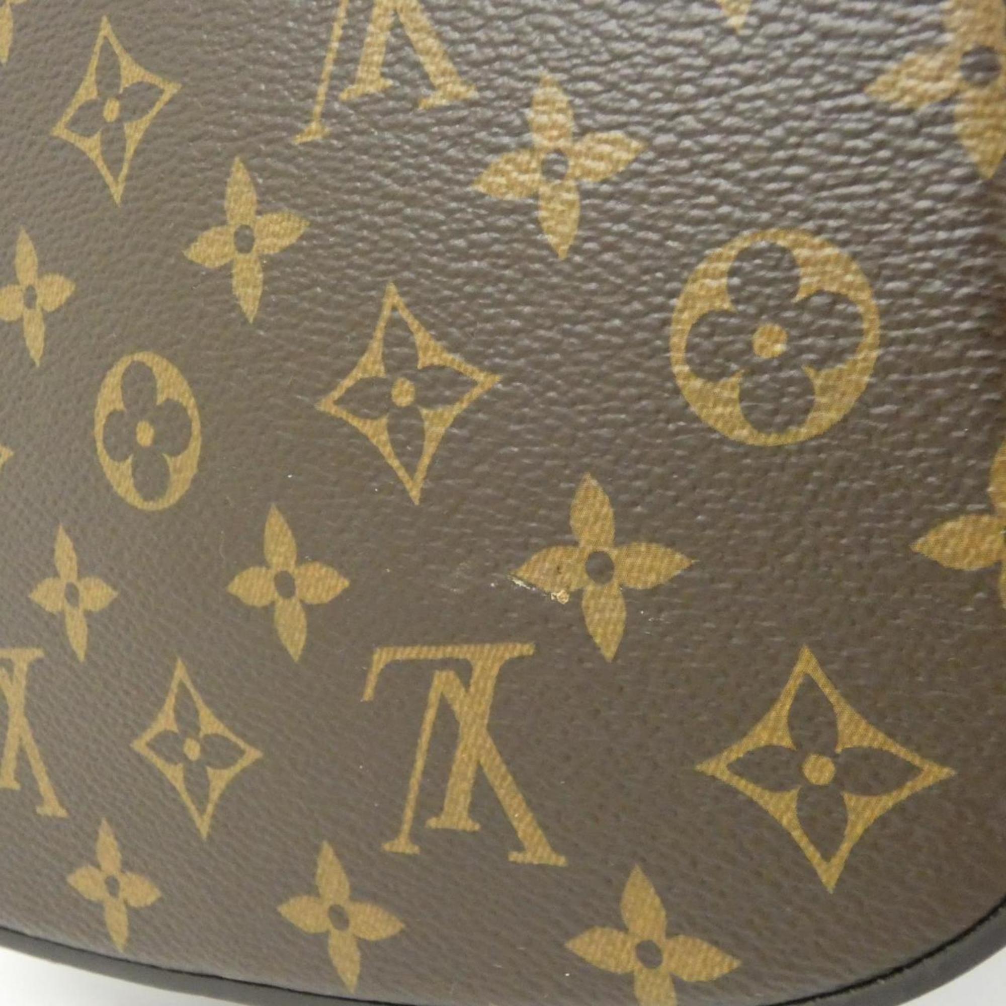 Louis Vuitton Marron Coated Canvas Backpack (Pre-Owned)