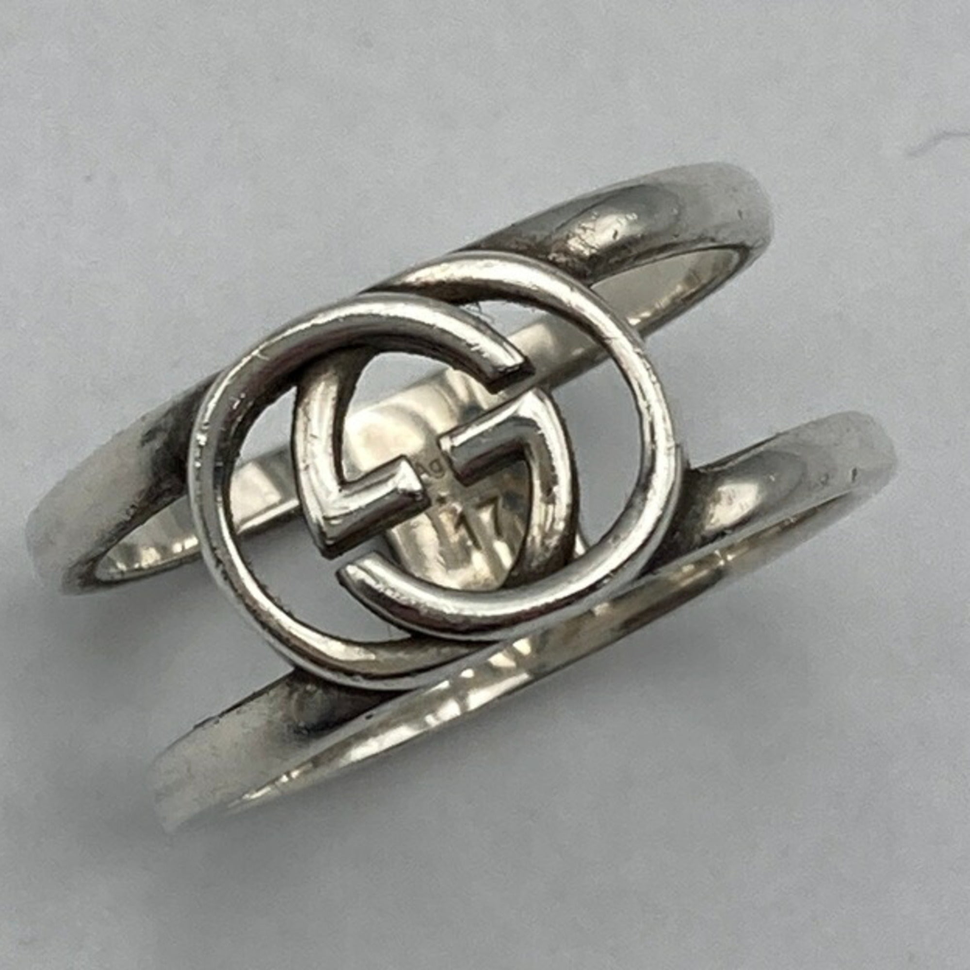 Gucci Silver 925 Band Ring (Pre-Owned)
