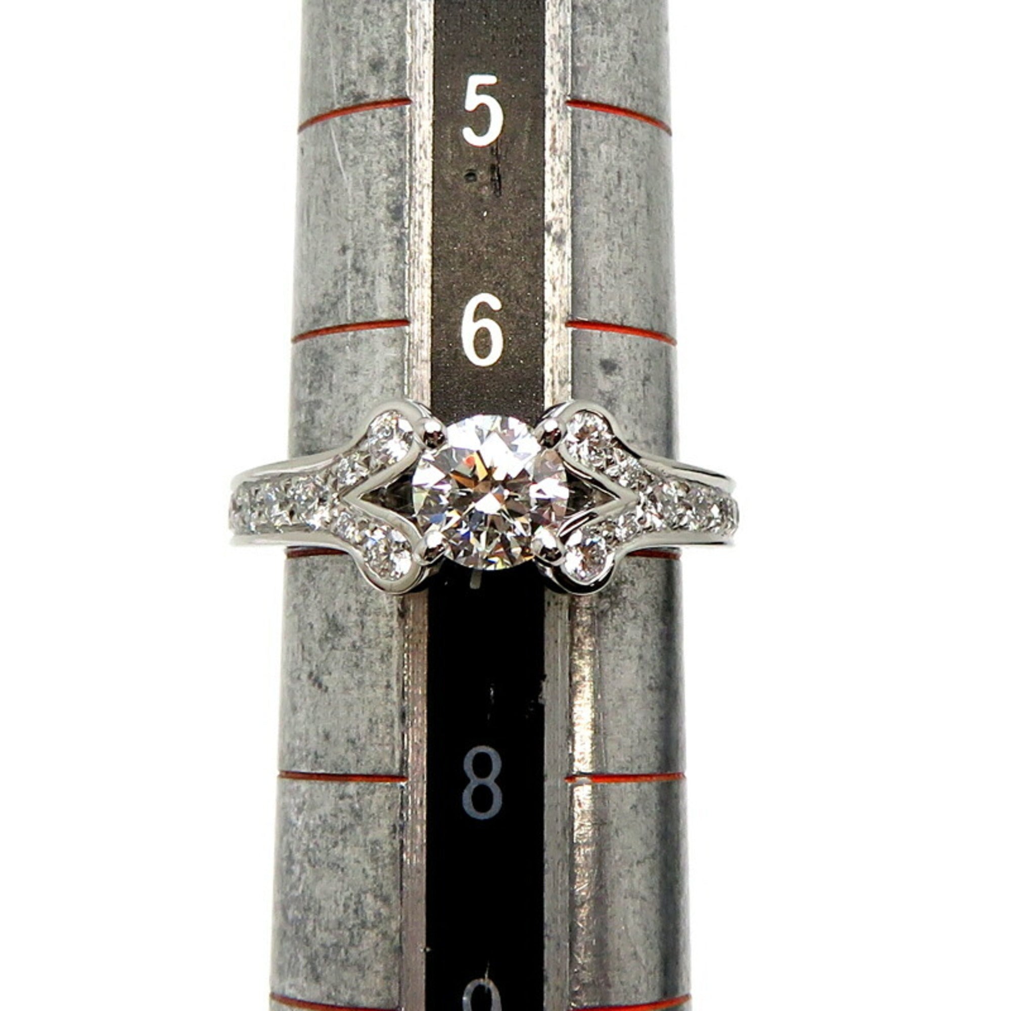 Cartier Platinum Platinum 950 Band Ring (Pre-Owned)