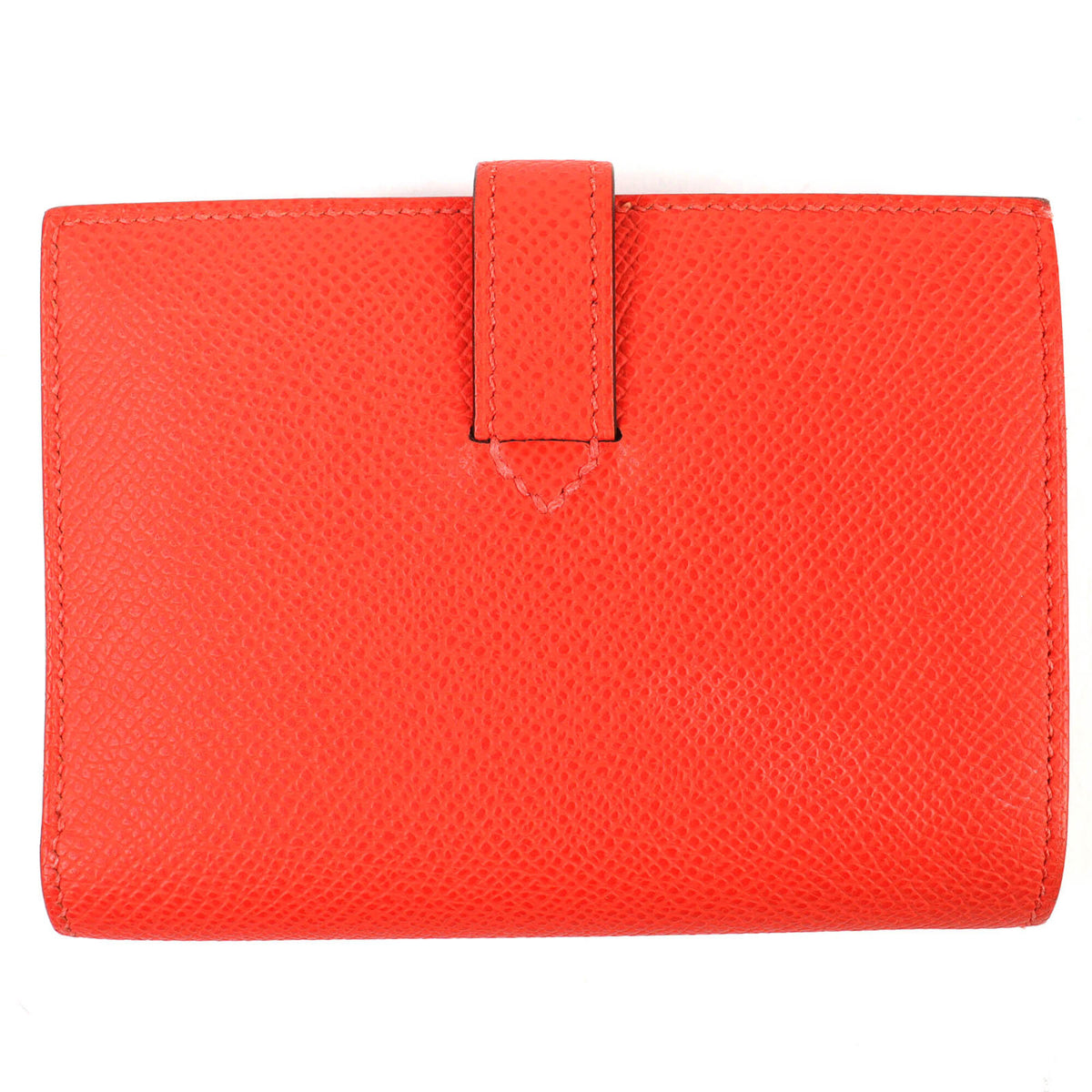 Hermes Orange Epsom Leather Wallet (Bi-Fold) (Pre-Owned)