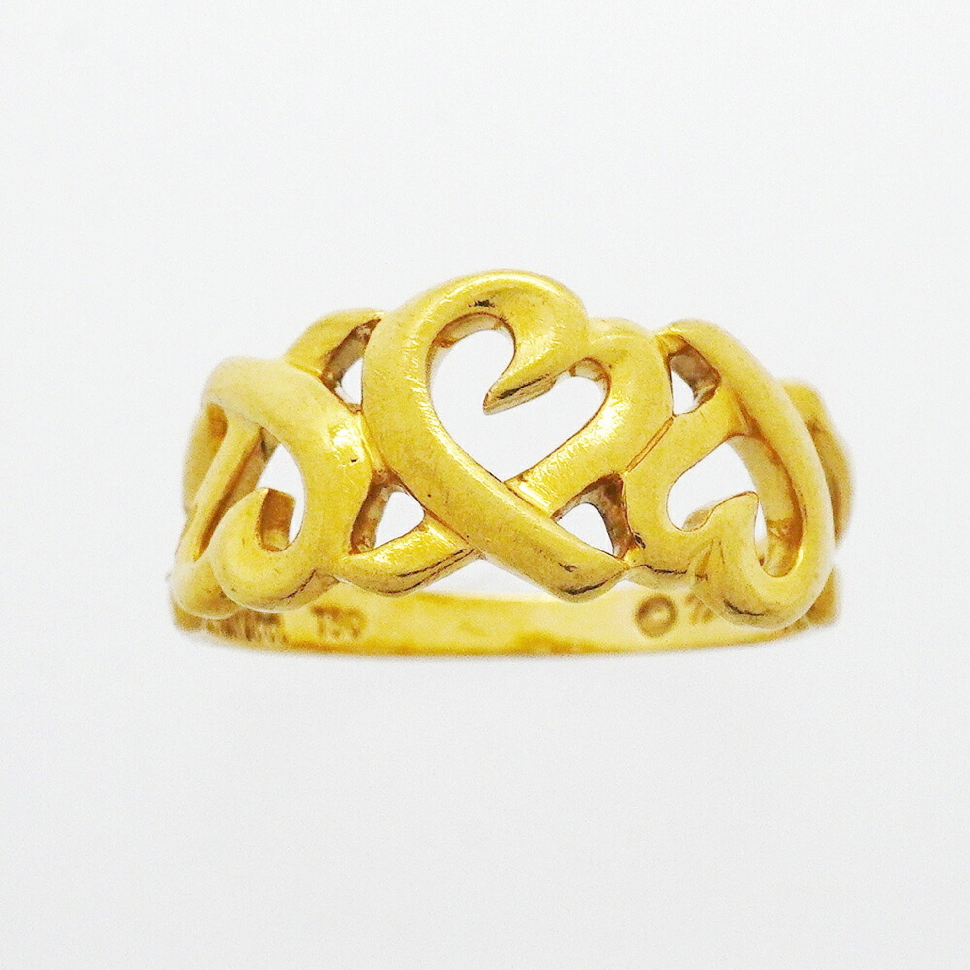Tiffany Yellow Gold (18K) Band Ring (Pre-Owned)