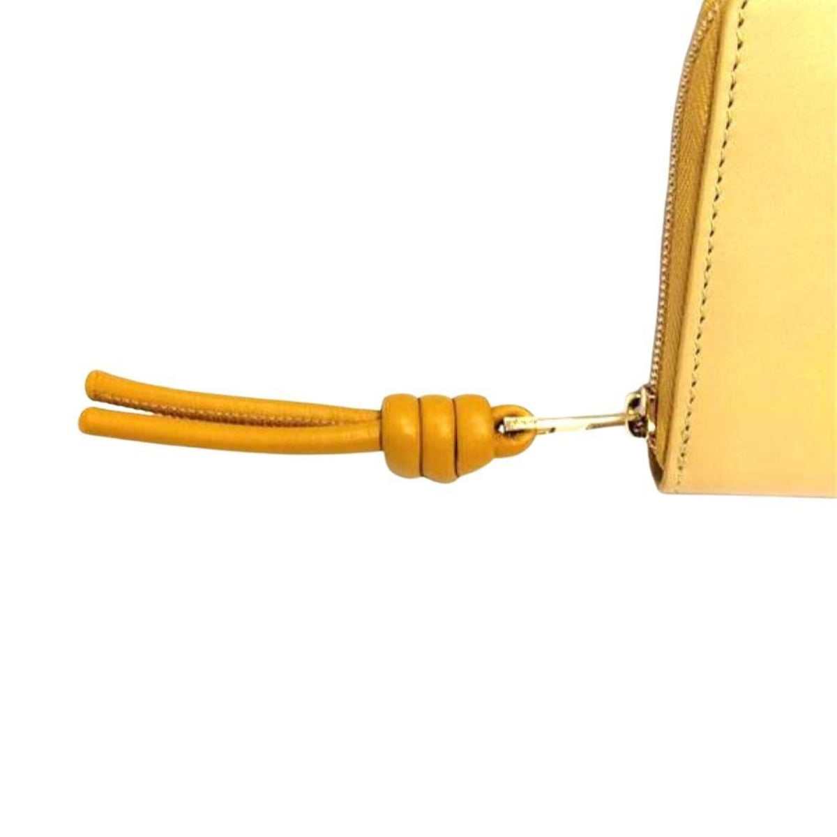 Loewe Yellow Leather Long Wallet (Bi-Fold) (Pre-Owned)