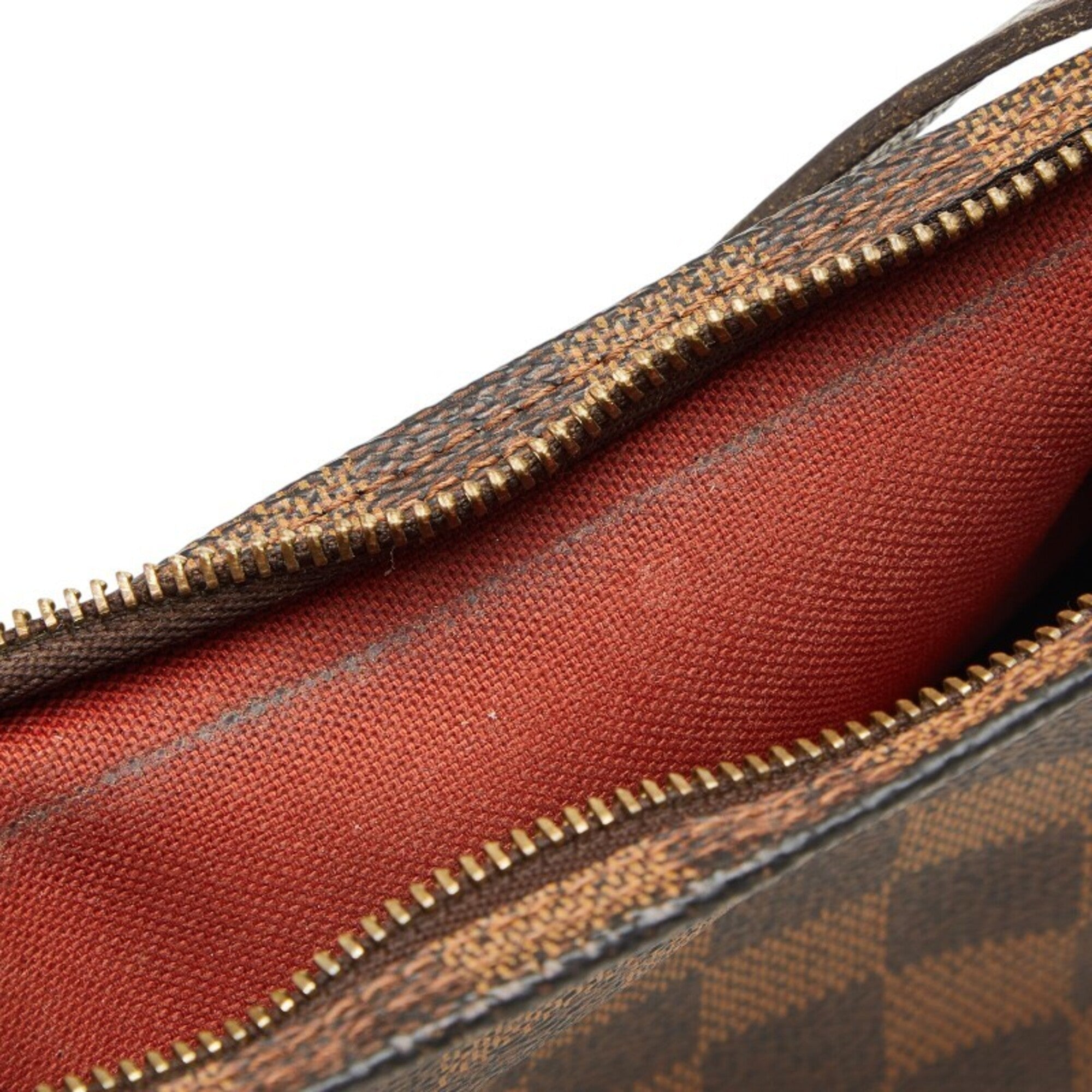Louis Vuitton Brown Pvc Leather Handbag (Pre-Owned)