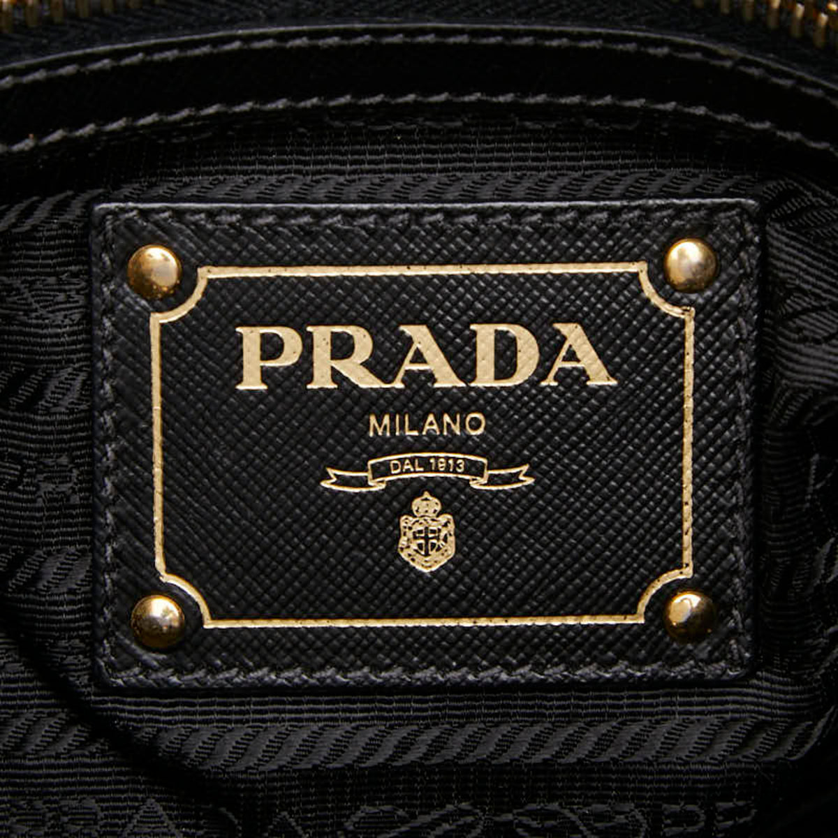 Prada Black Nylon Shoulder Bag Tote Bag (Pre-Owned)