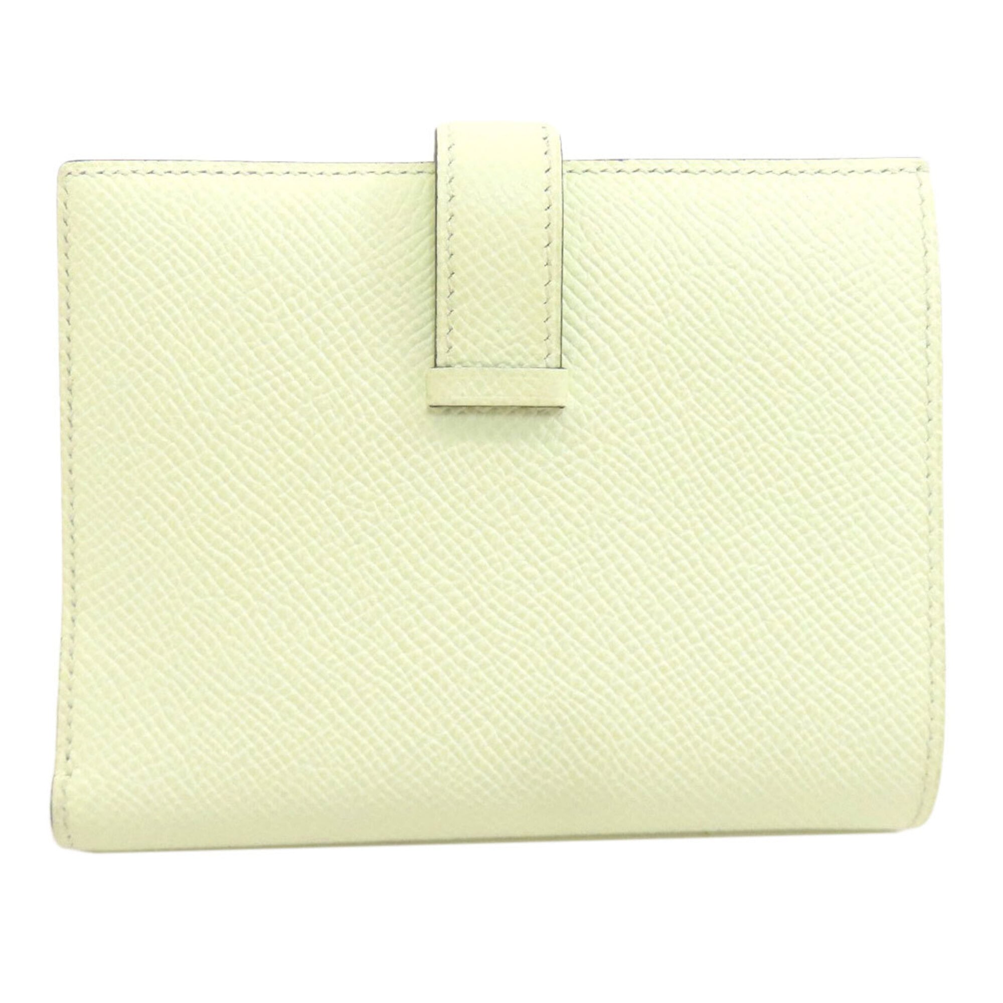 Hermes Pale Green Epsom Leather Wallet (Bi-Fold) (Pre-Owned)