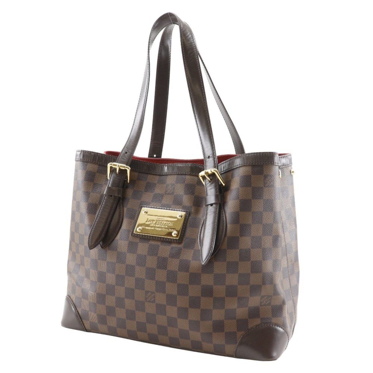 Louis Vuitton Brown Damier Canvas Tote Bag (Pre-Owned)