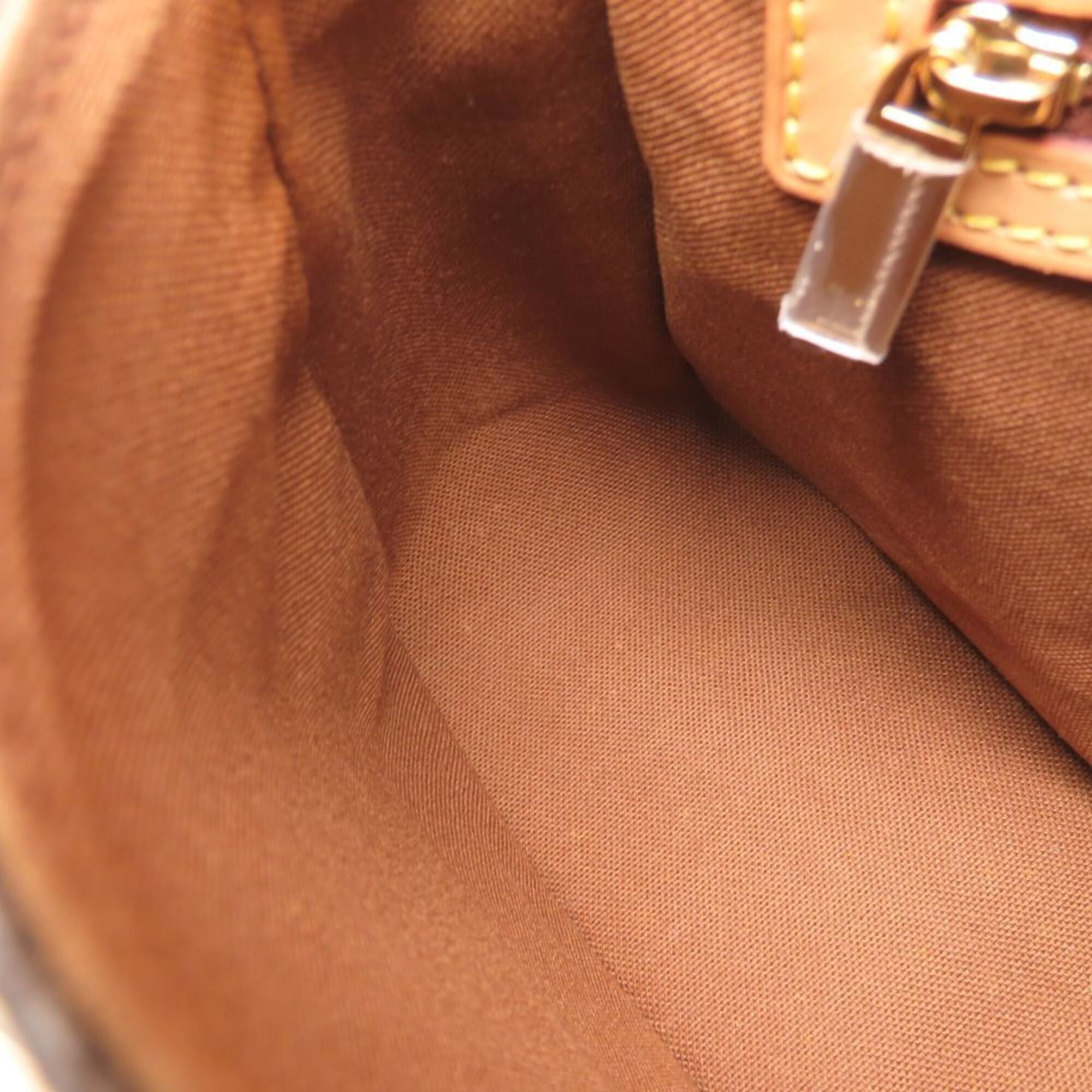 Louis Vuitton Brown Monogram Mini Handbag (Pre-Owned)