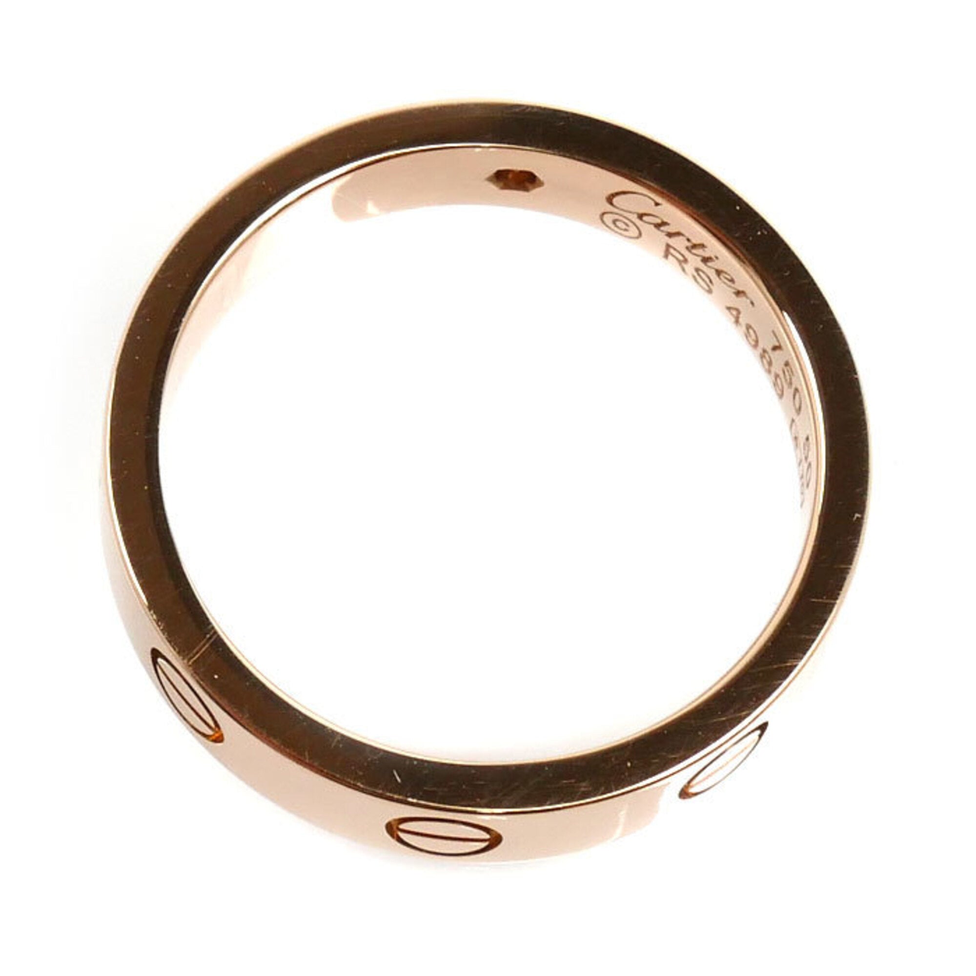 Cartier Pink Gold (18K) Band Ring (Pre-Owned)