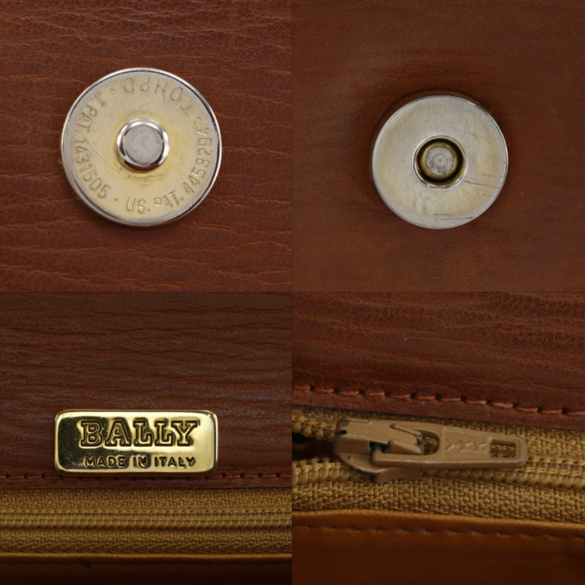 Bally Brown Leather Shoulder Bag (Pre-Owned)