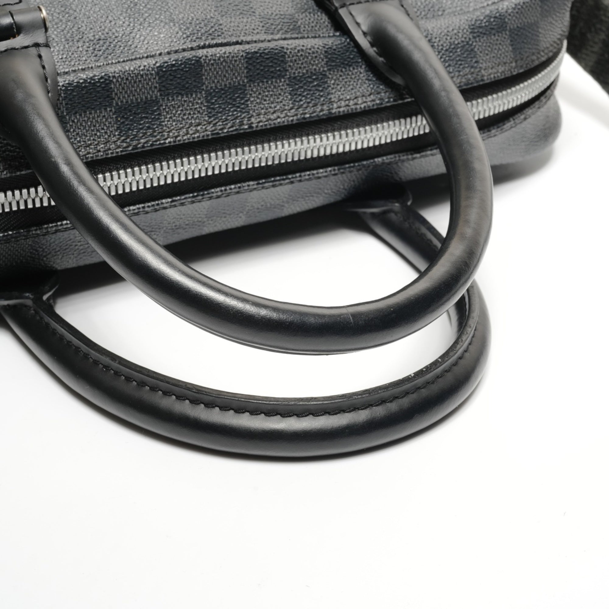 Louis Vuitton Black Damier Graphite Shoulder Bag (Pre-Owned)