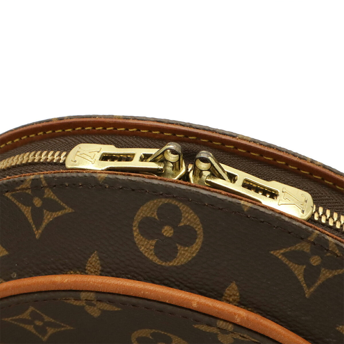 Louis Vuitton Brown Monogram Canvas Backpack Shoulder Bag (Pre-Owned)