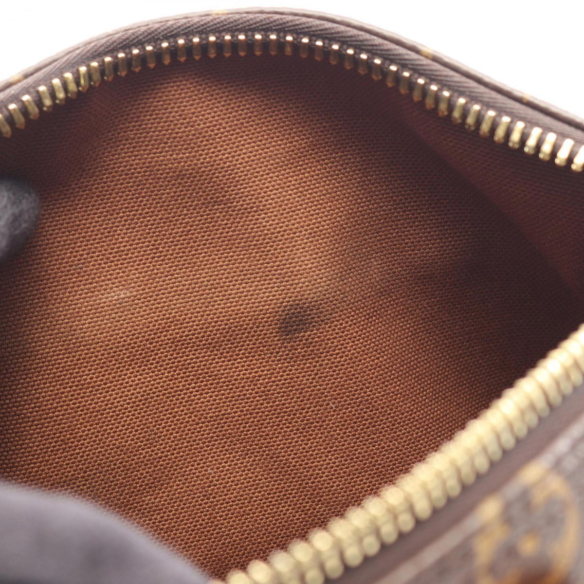 Louis Vuitton Brown Pvc Coated Canvas Leather Handbag (Pre-Owned)