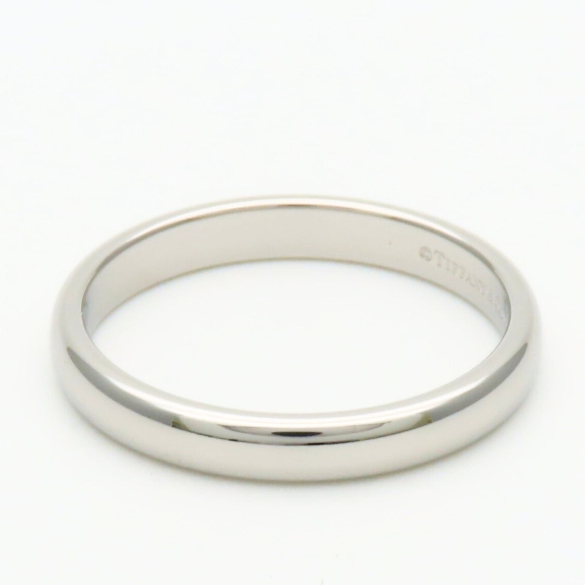 Tiffany Silver Silver 925 Band Ring (Pre-Owned)