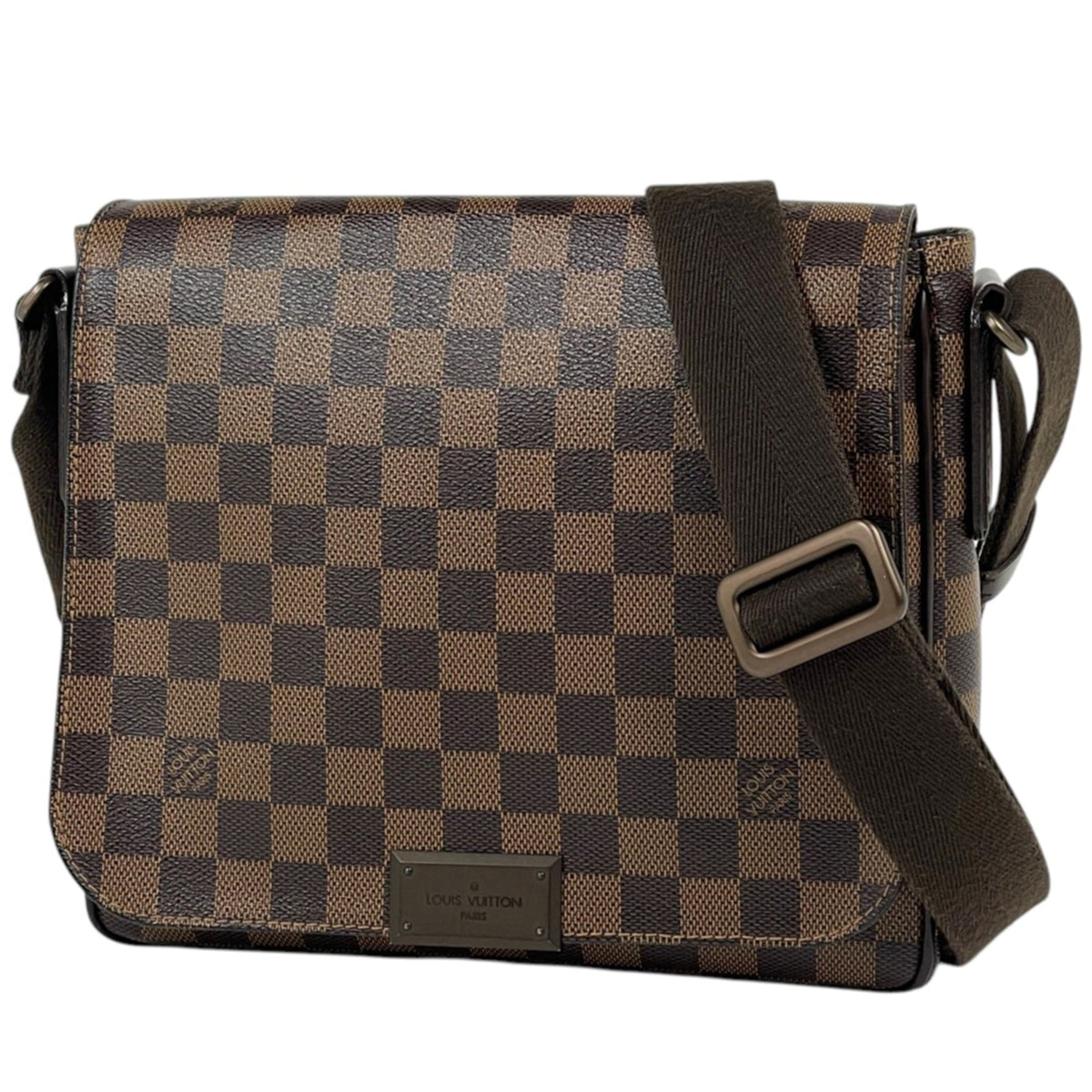 Louis Vuitton Brown Damier Canvas Shoulder Bag (Pre-Owned)