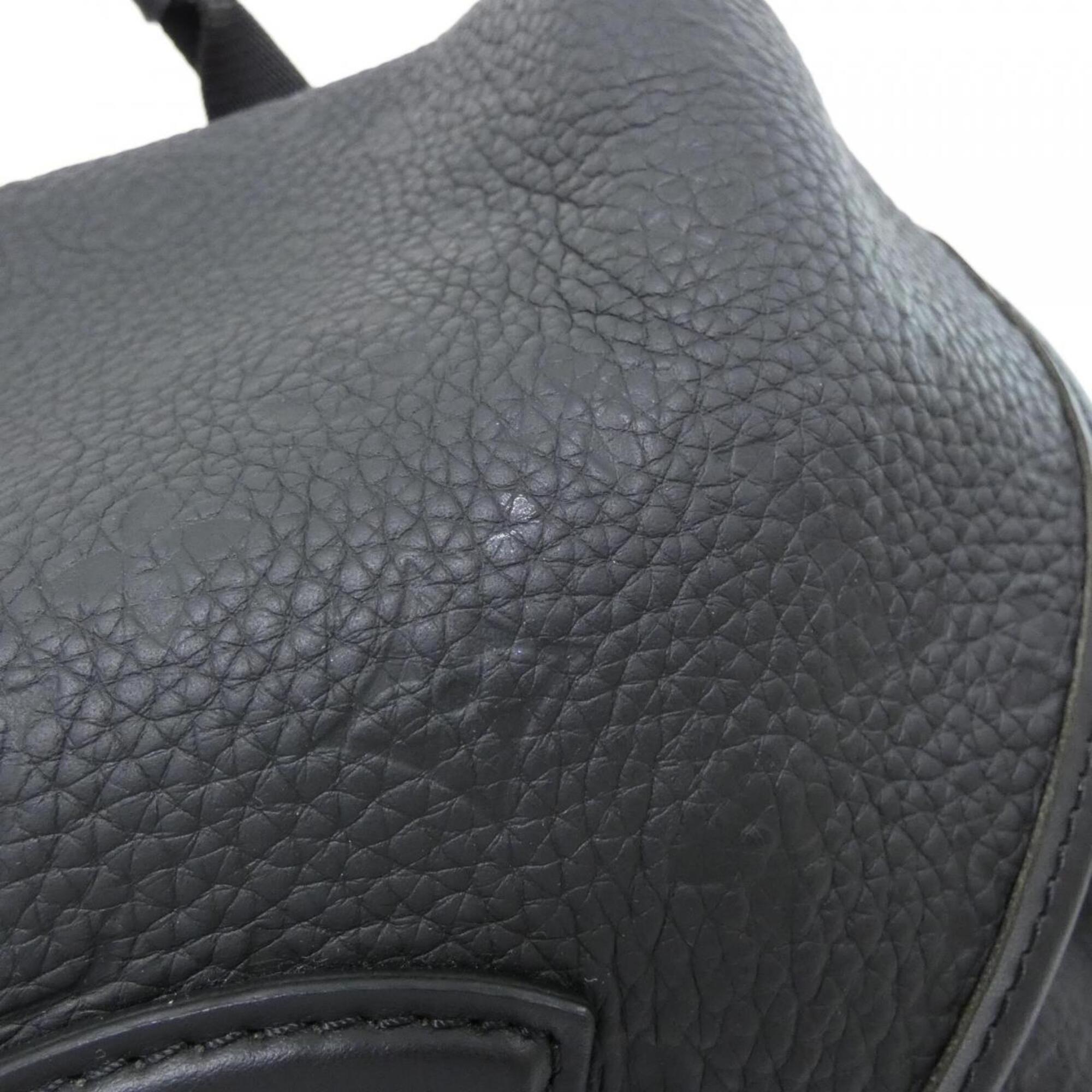Louis Vuitton Taurillon Black Leather Backpack (Pre-Owned)