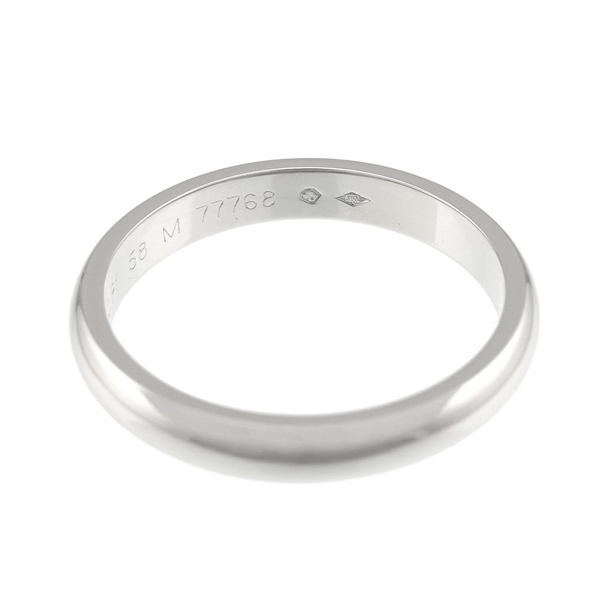 Cartier Platinum 950 Band Ring (Pre-Owned)