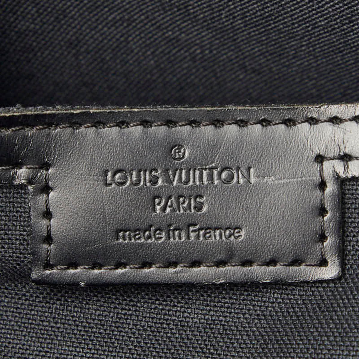 Louis Vuitton Damier Graphite Black Gray Pvc Leather Shoulder Bag (Pre-Owned)