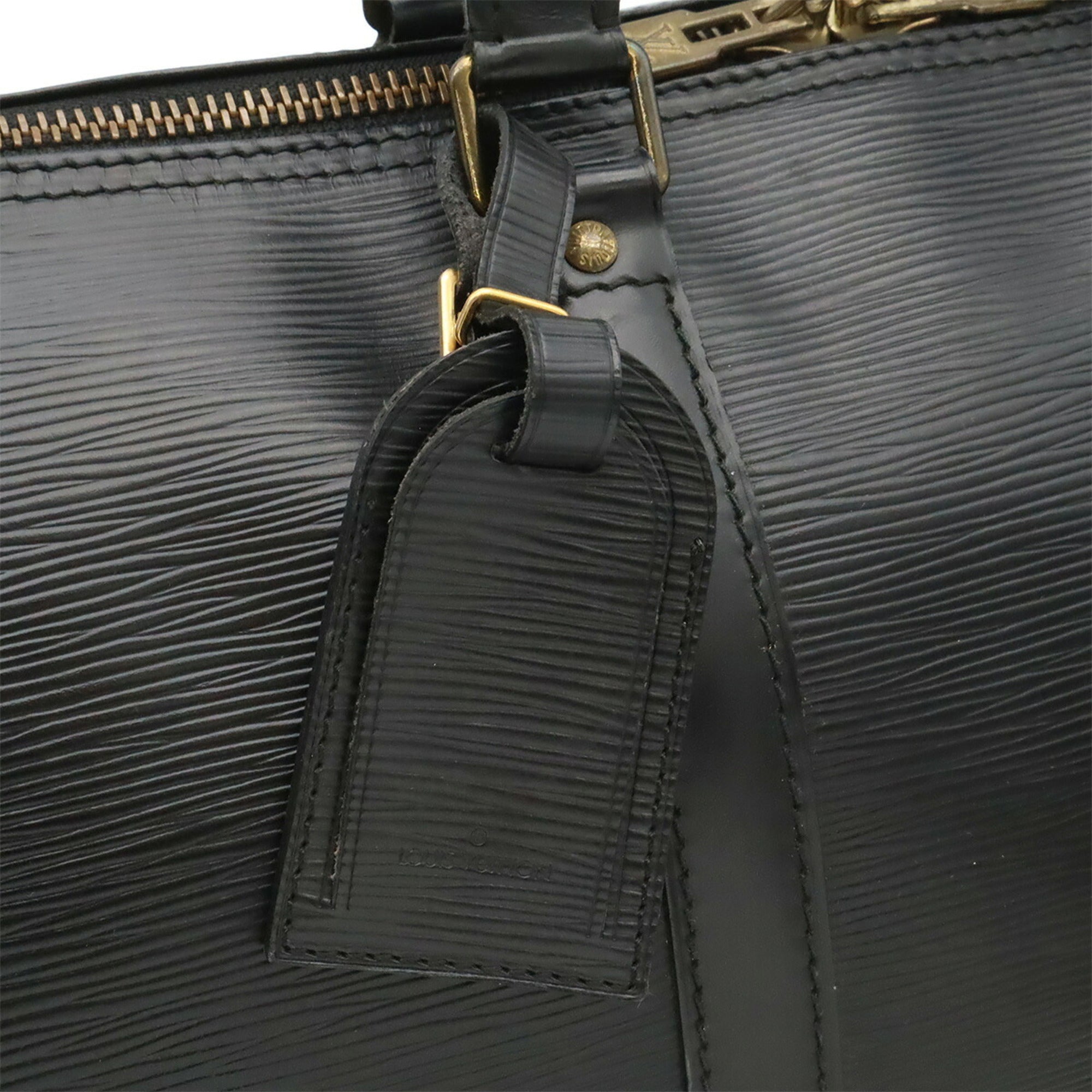 Louis Vuitton Black Noir Epi Leather Boston Bag (Pre-Owned)