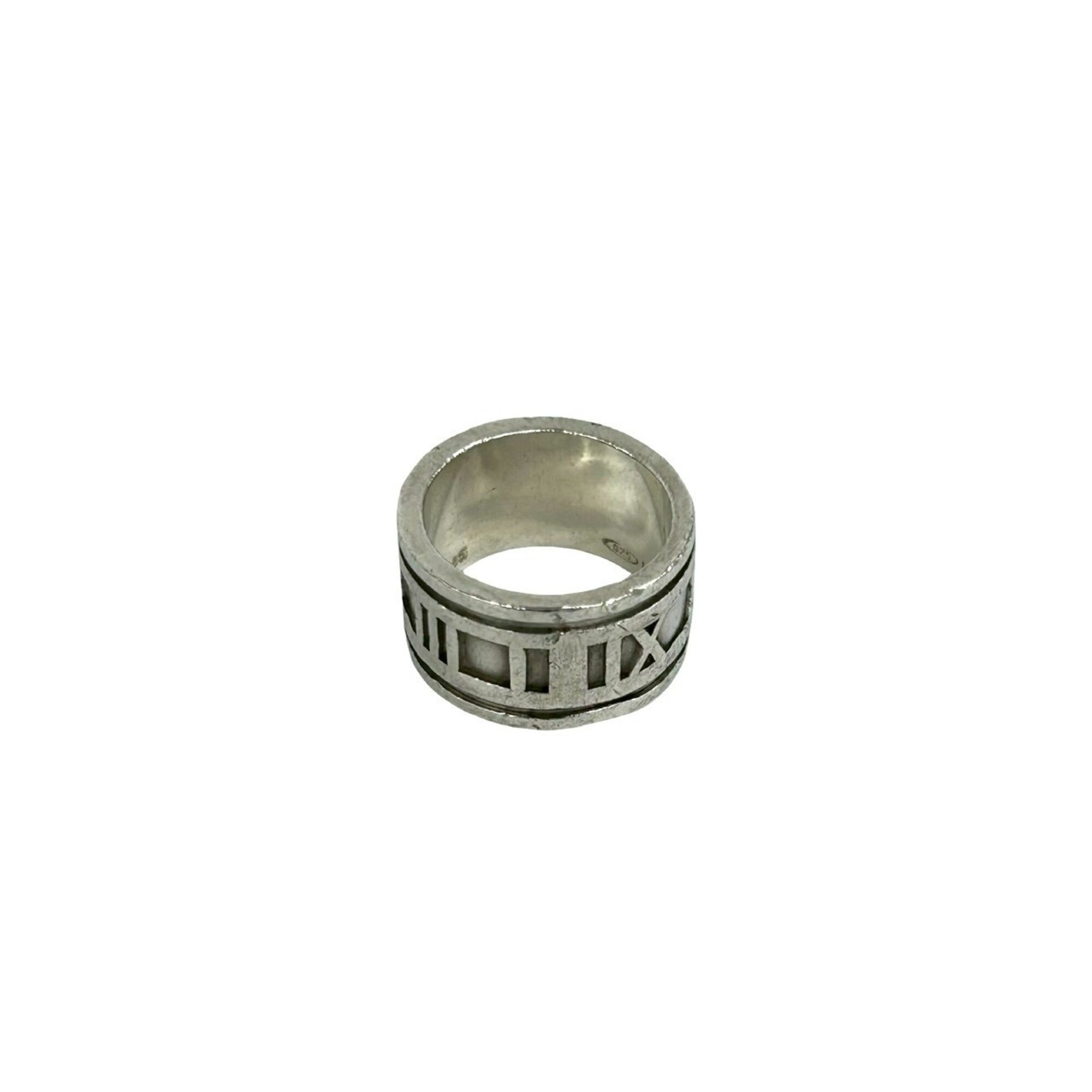 Tiffany Silver Silver 925 Band Ring (Pre-Owned)