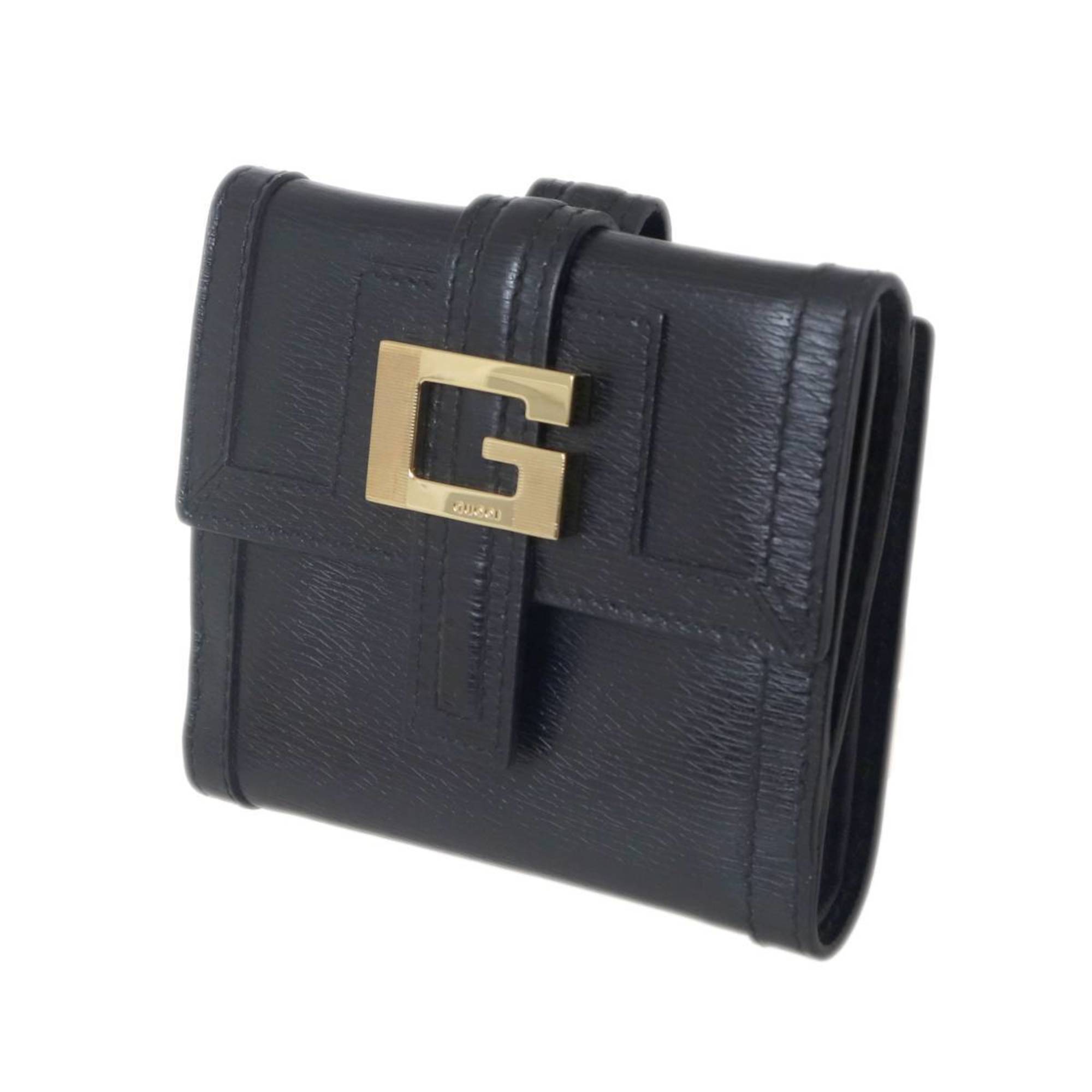 Gucci Black Wallet (Tri-Fold) (Pre-Owned)