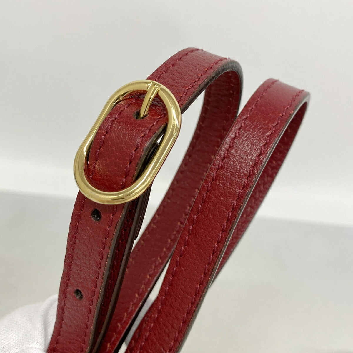Gucci Bordeaux Brown Pvc Shoulder Bag (Pre-Owned)
