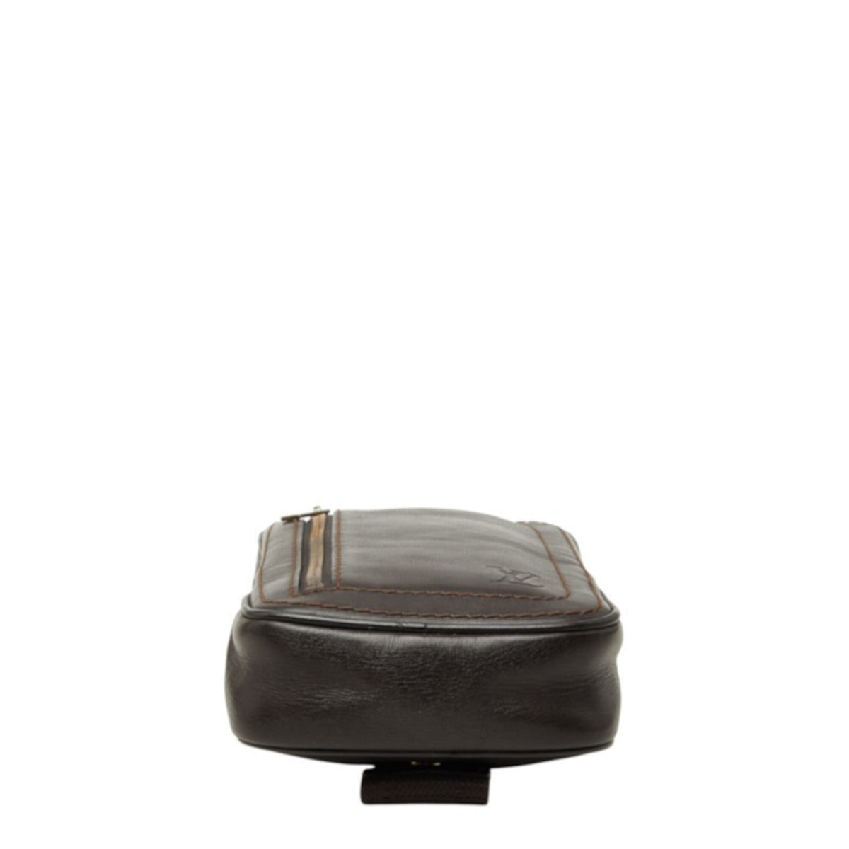 Louis Vuitton Dark Brown Leather Sling Bag (Pre-Owned)