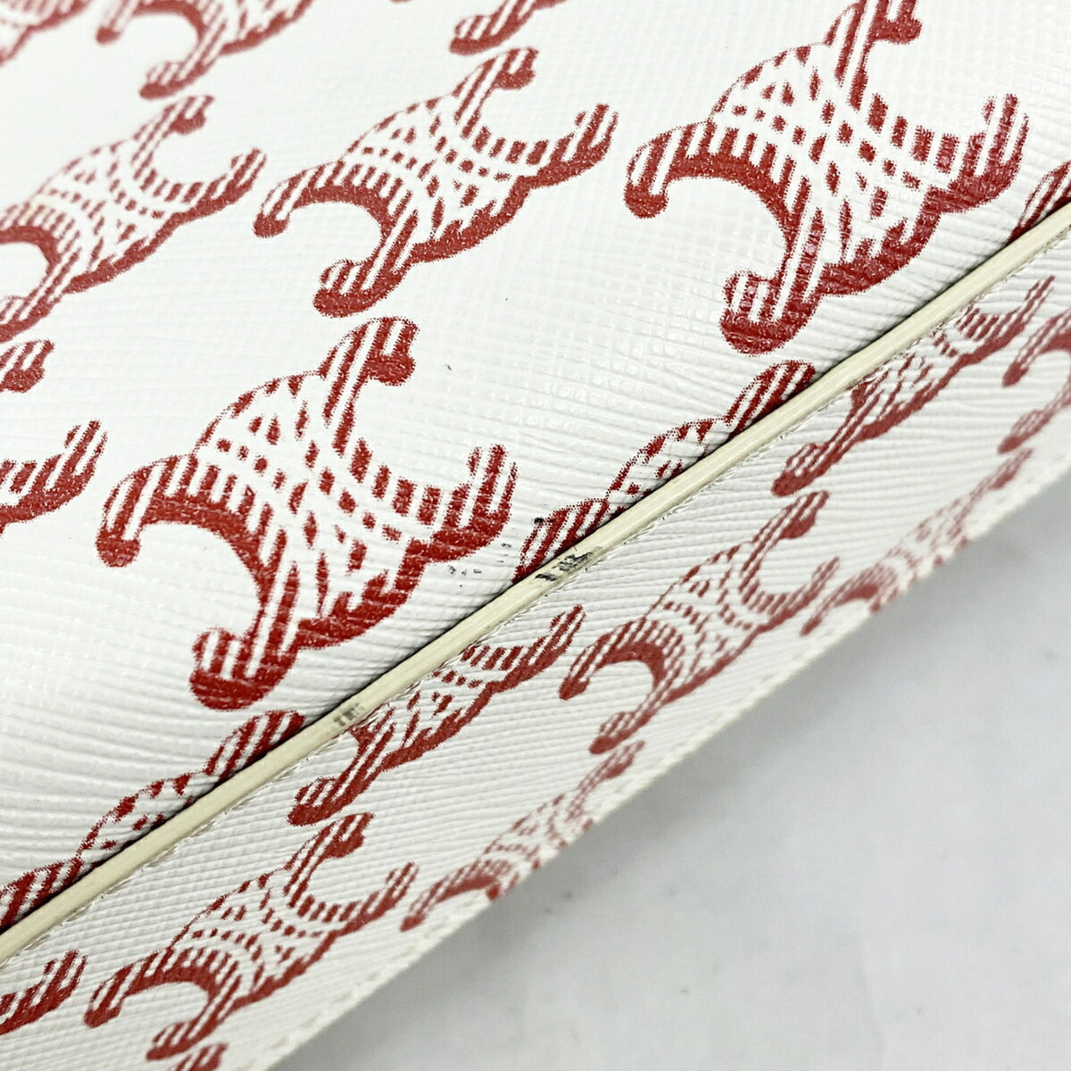 Celine White Pvc Handbag (Pre-Owned)