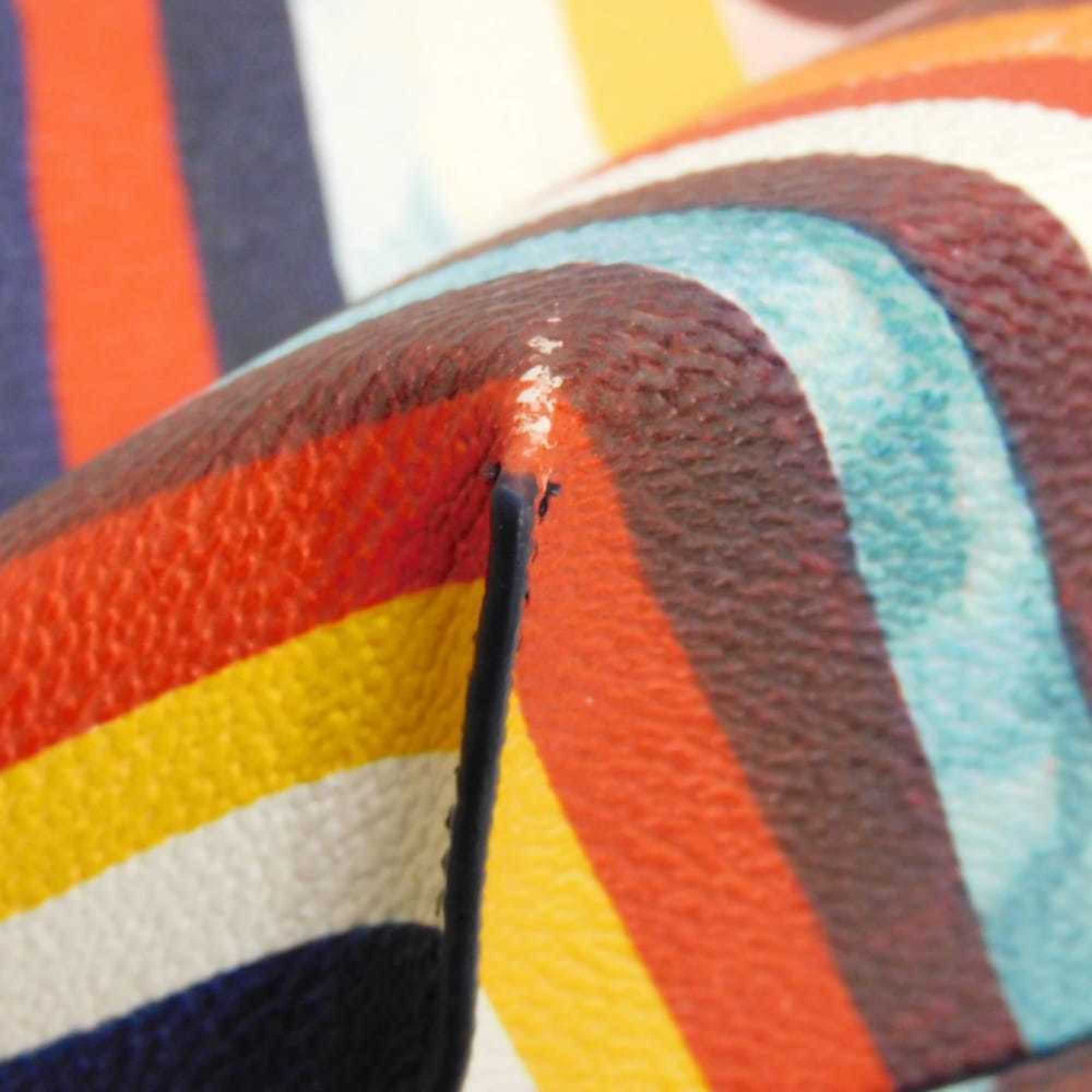 Tory Burch Multi-Color Pvc Clutch Bag Pouch (Pre-Owned)