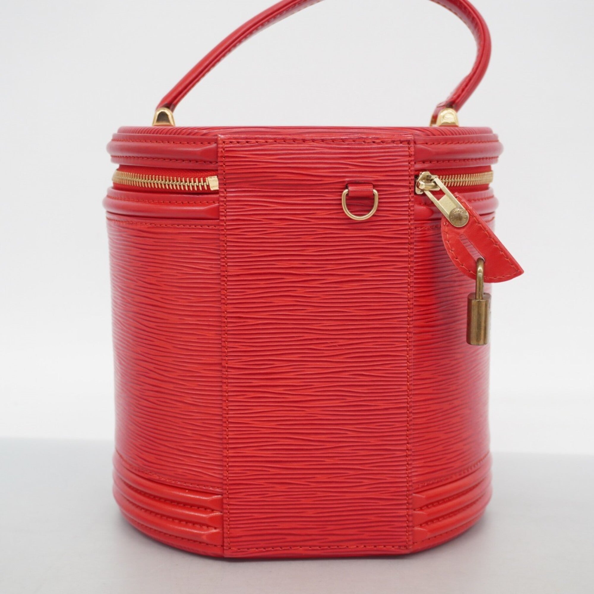 Louis Vuitton Castilian Red Handbag (Pre-Owned)