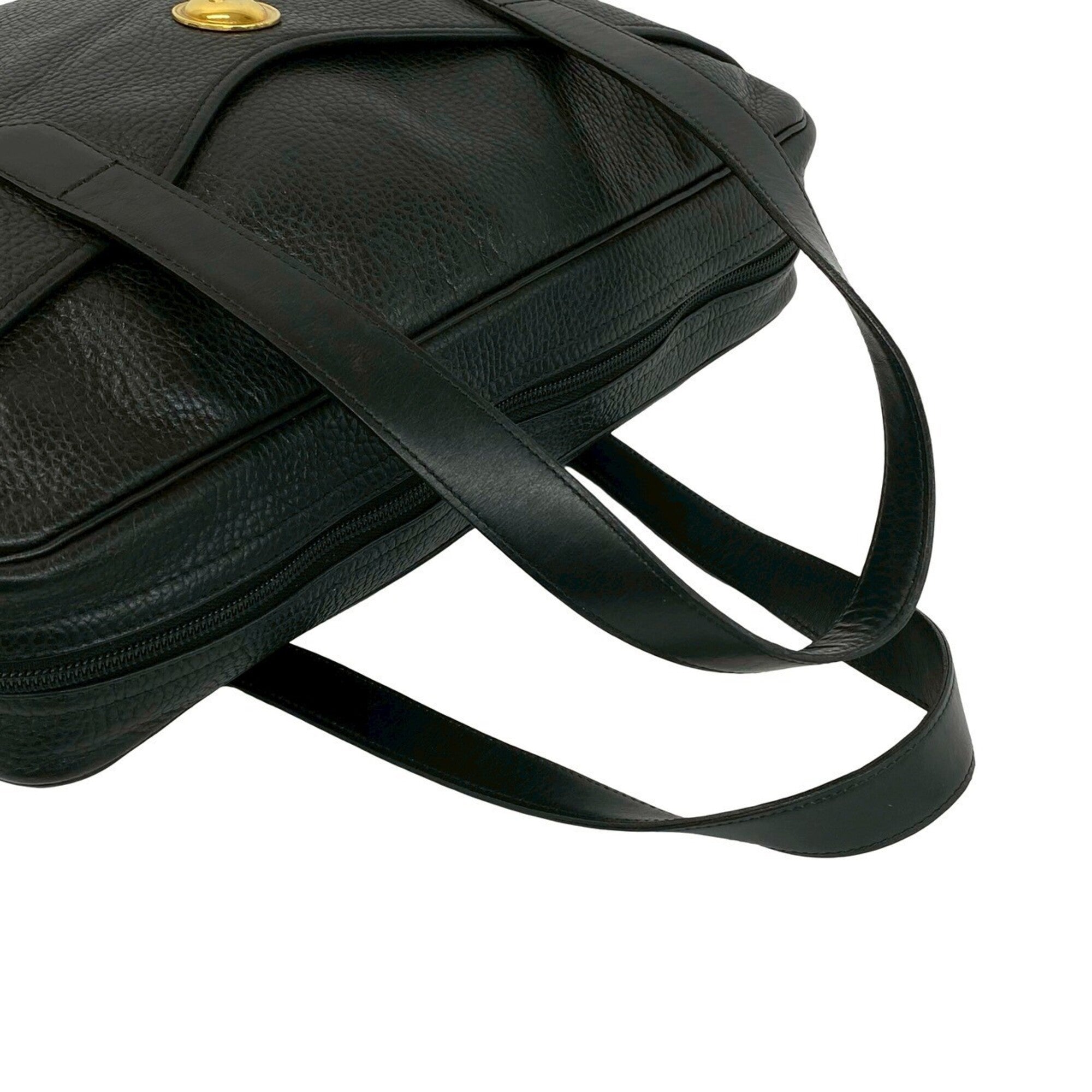 Christian Dior Black Leather Handbag (Pre-Owned)