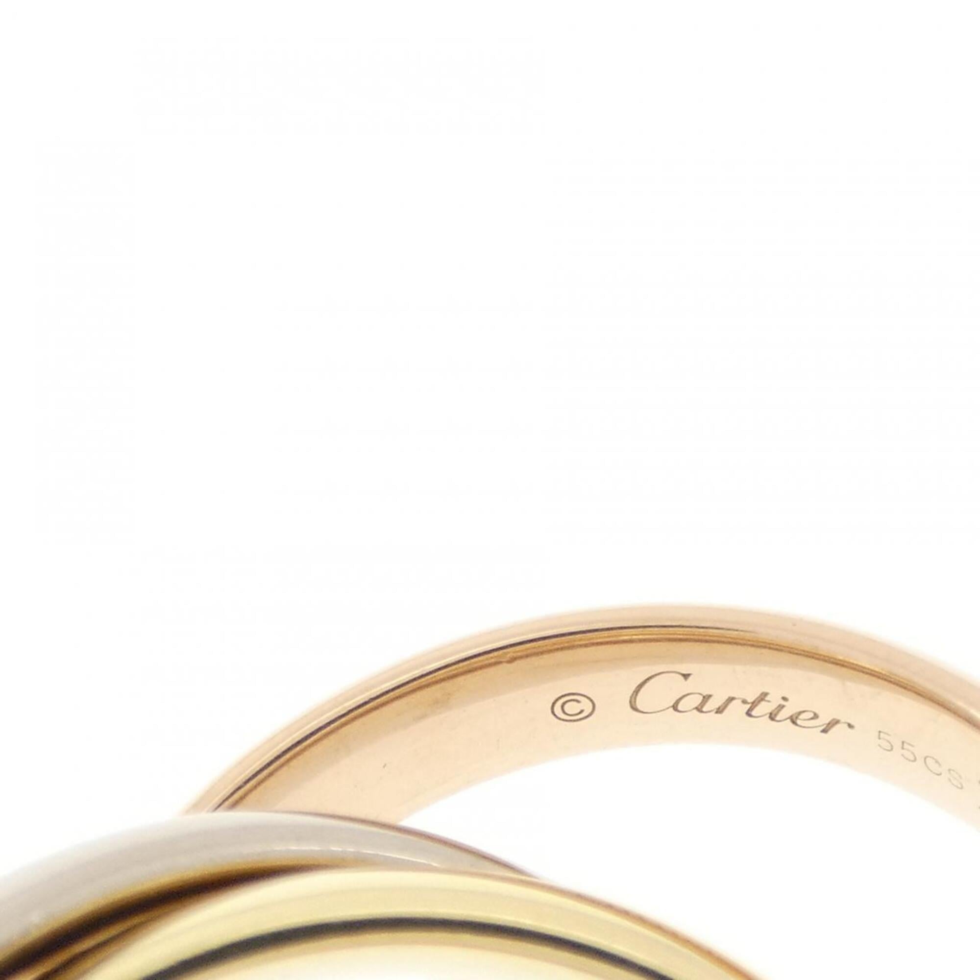 Cartier Yellow Gold (18K) Pink Gold (18K) White Gold (18K) Band Ring (Pre-Owned)
