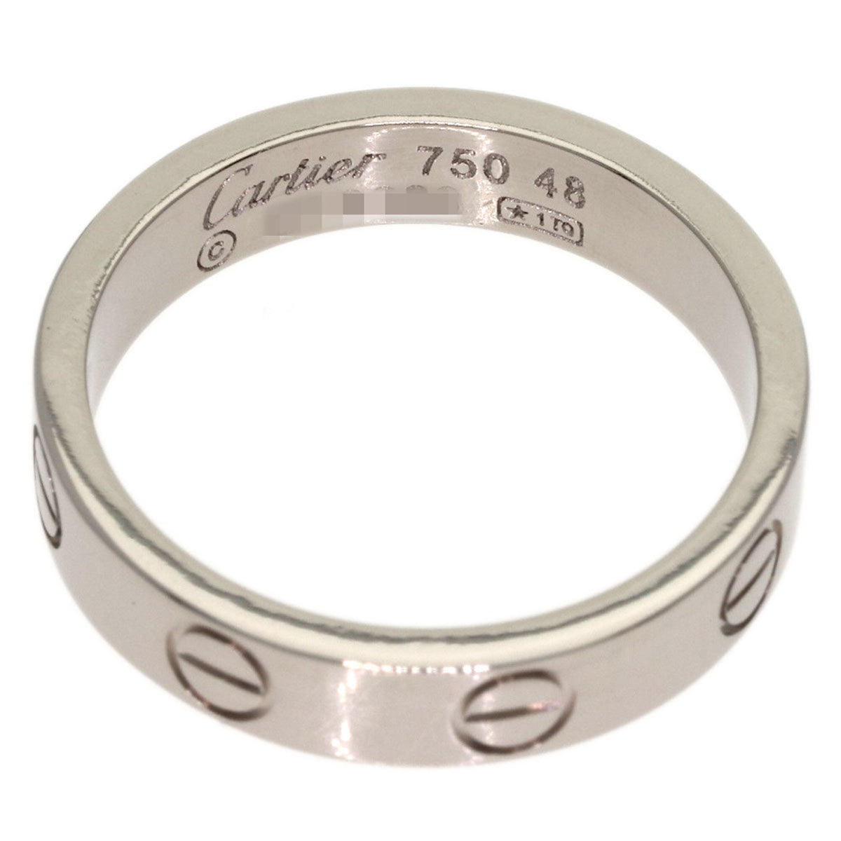 Cartier White Gold (18K) Band Ring (Pre-Owned)
