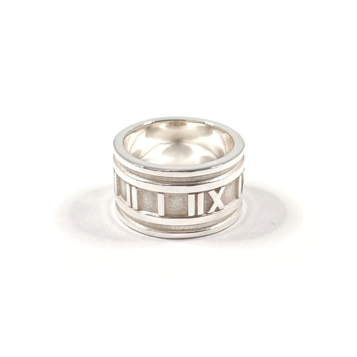 Tiffany Silver Silver 925 Band Ring (Pre-Owned)